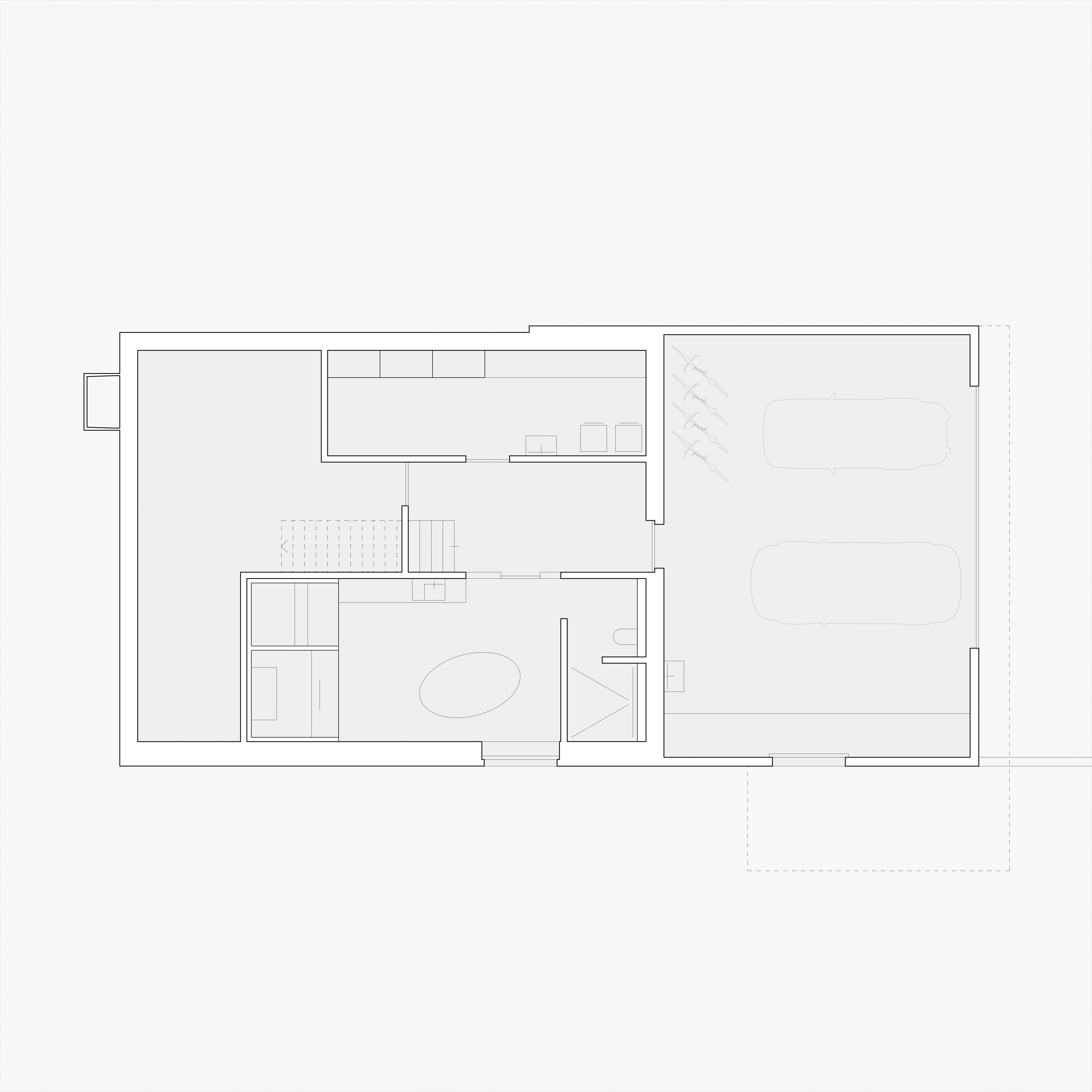 Grundriss Untergeschoss EFH Rüschegg