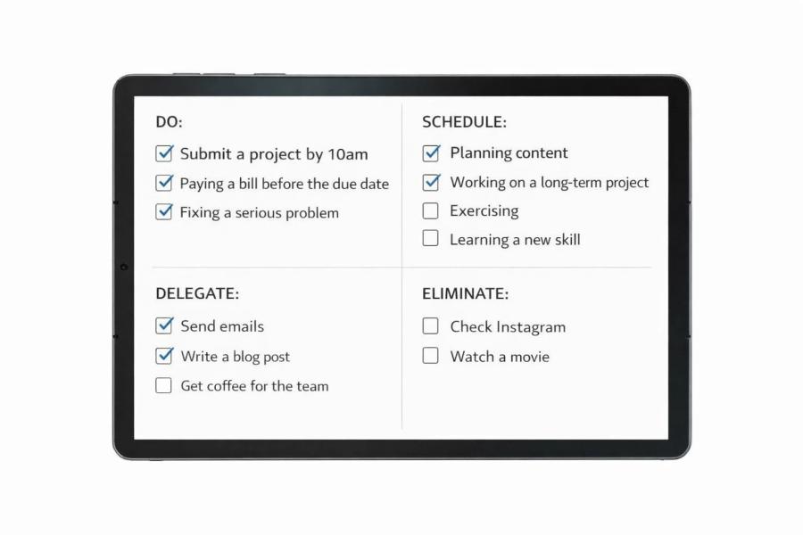 How to Stay Organized with the Zendo Eisenhower Matrix Calendar