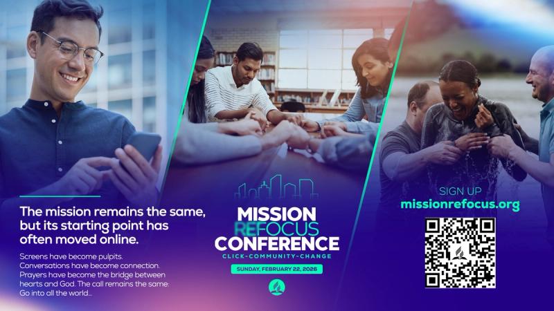 Pozvání na online konferenci Mission Refocus 2026