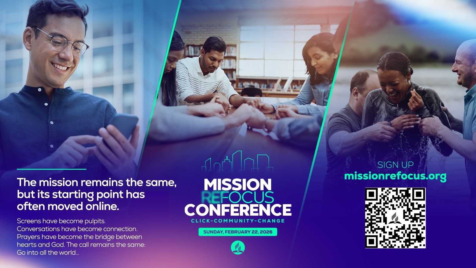 Pozvání na online konferenci Mission Refocus 2026