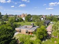 Drone view of Courtyard House I