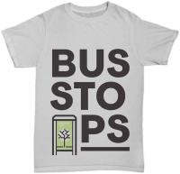 BUS STOPS shirt