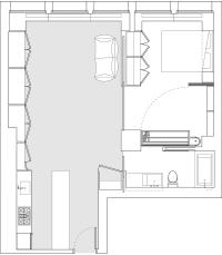 KGA plan with maximized private space