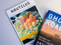 Photo of the cover of Nautilus Magazine that included this work