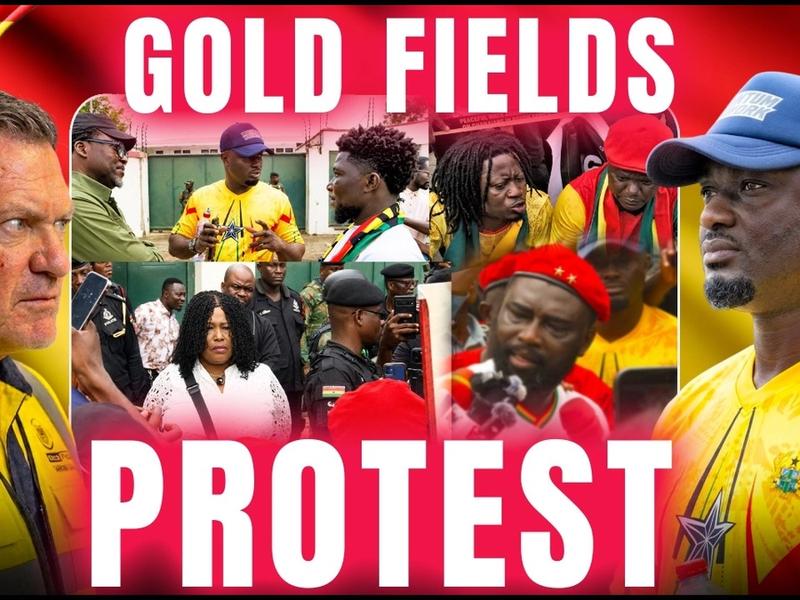 The streets of Accra witnessed growing public attention as citizens, activists, and concerned groups voiced their opposition to the proposed renewal of Gold Fields' mining lease.