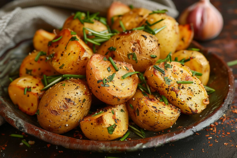 gotowane ziemniaki w misce