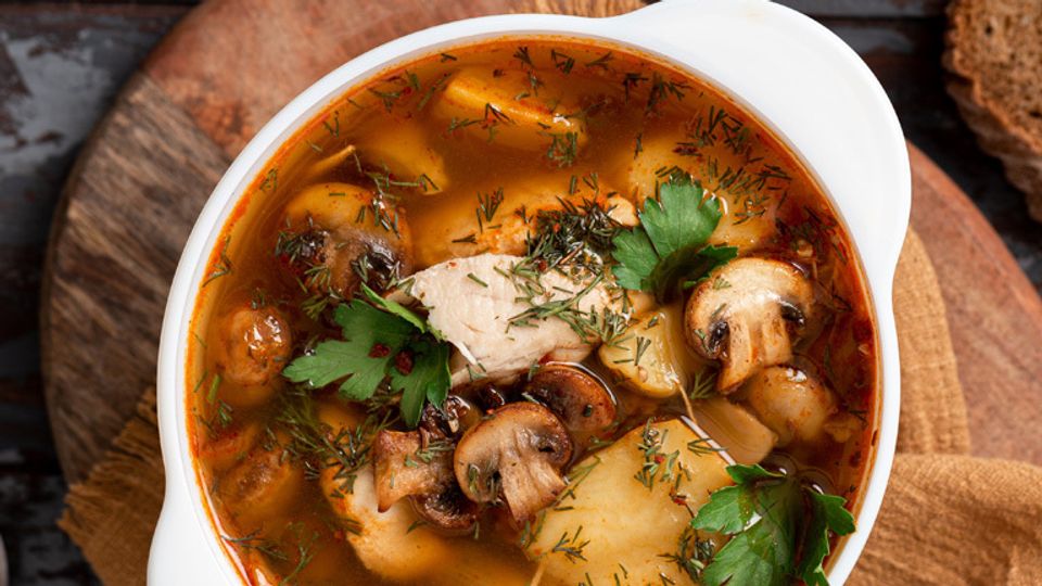 Kartoflanka z grzybami