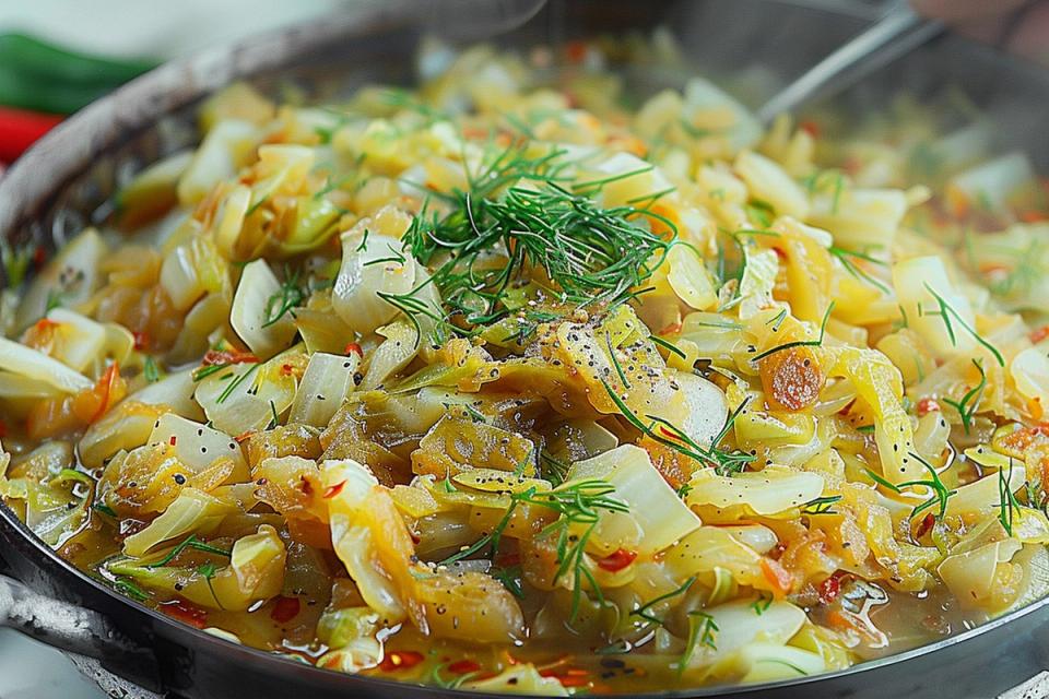 Kapusta włoska na ciepło na obiad