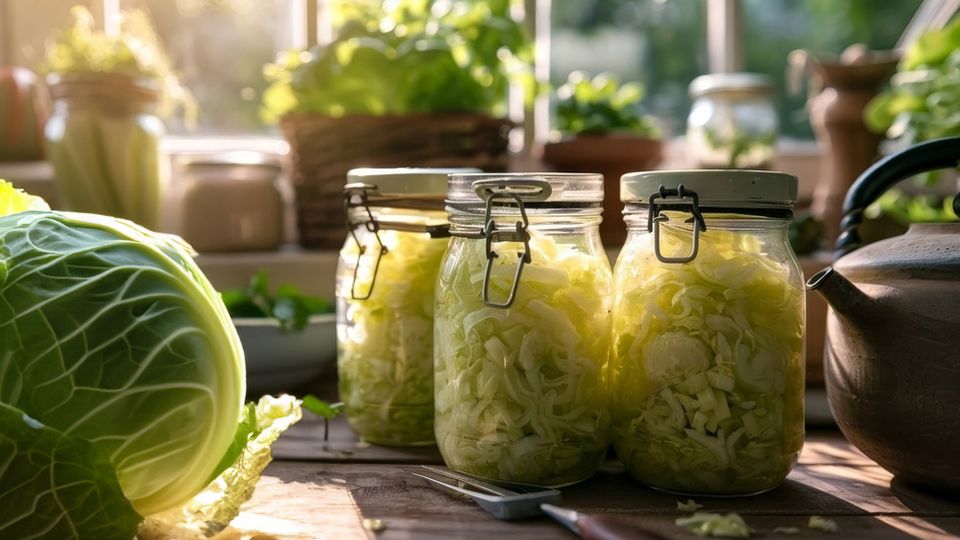 Surówka z kapusty białej w słoiku