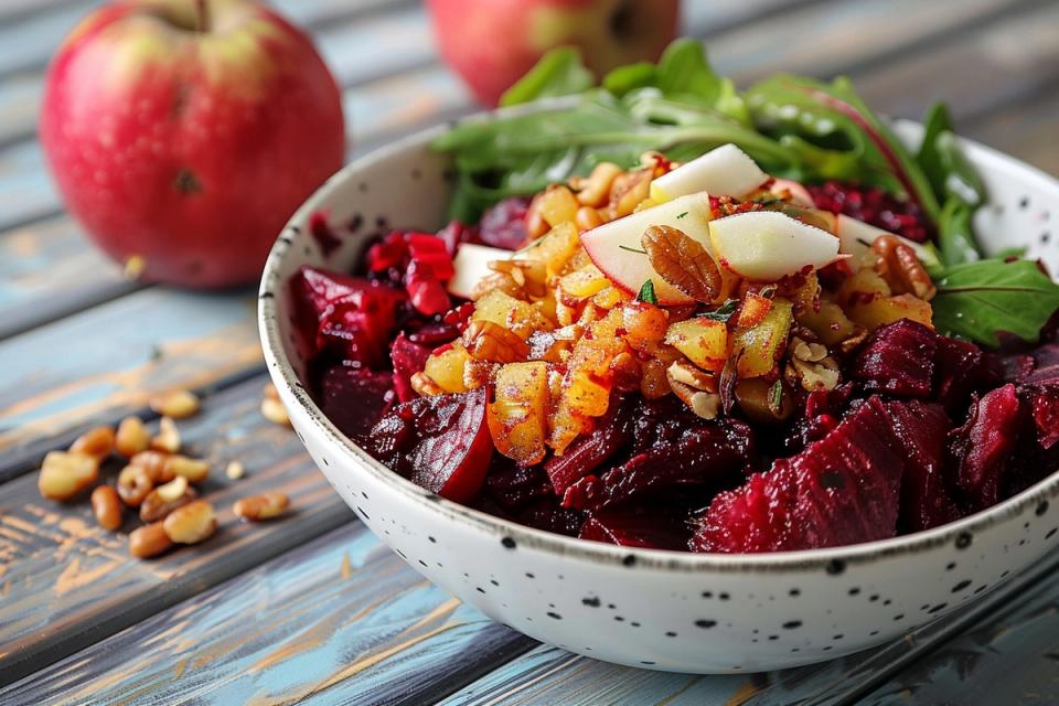 Surówka z buraczków czerwonych do obiadu