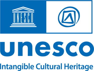 Logo for UNESCOs konvensjon om immateriell kulturarv