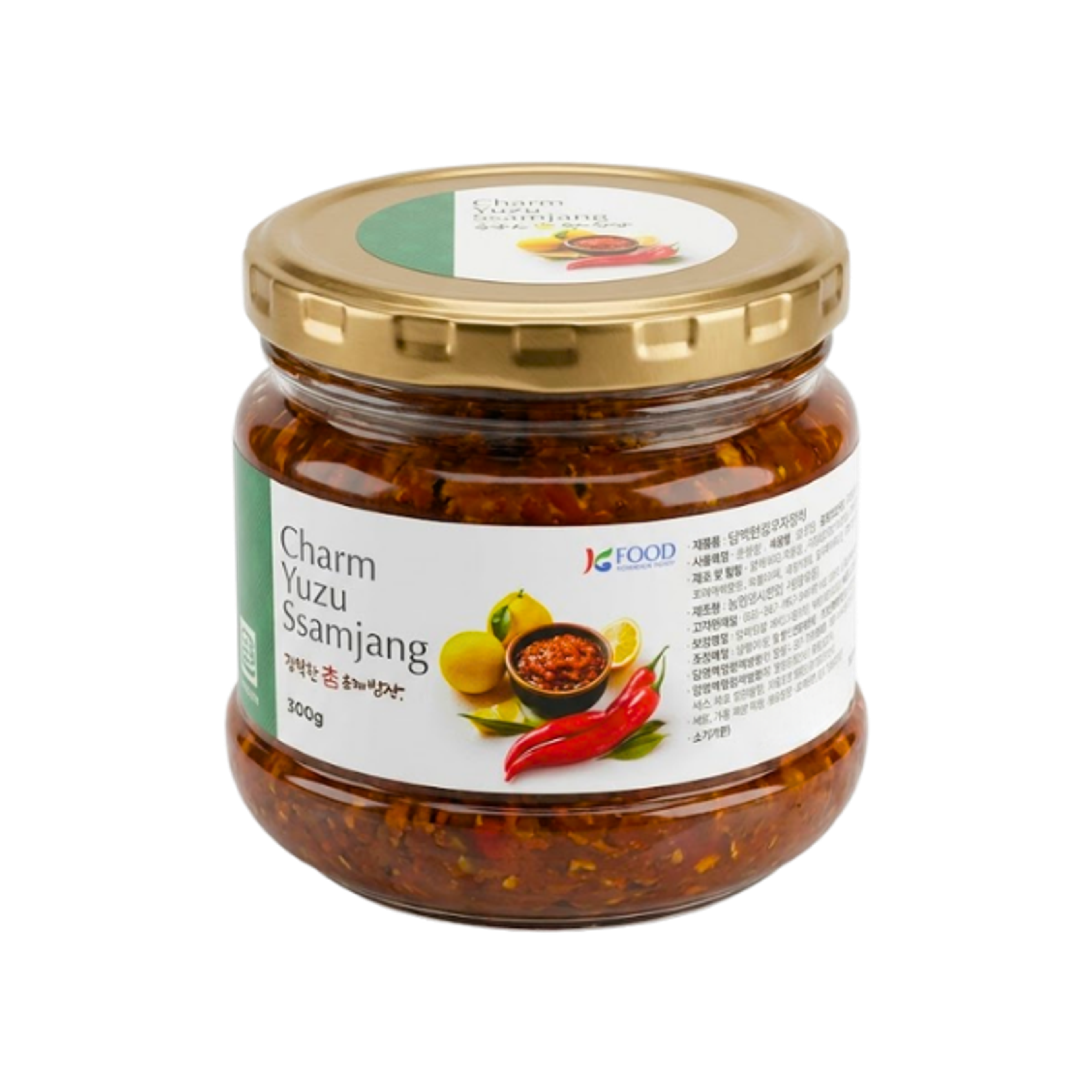 DAMBACKWON Charm Yuzu Ssamjang 300g | Koreanische BBQ Würzpaste mit Yuzu