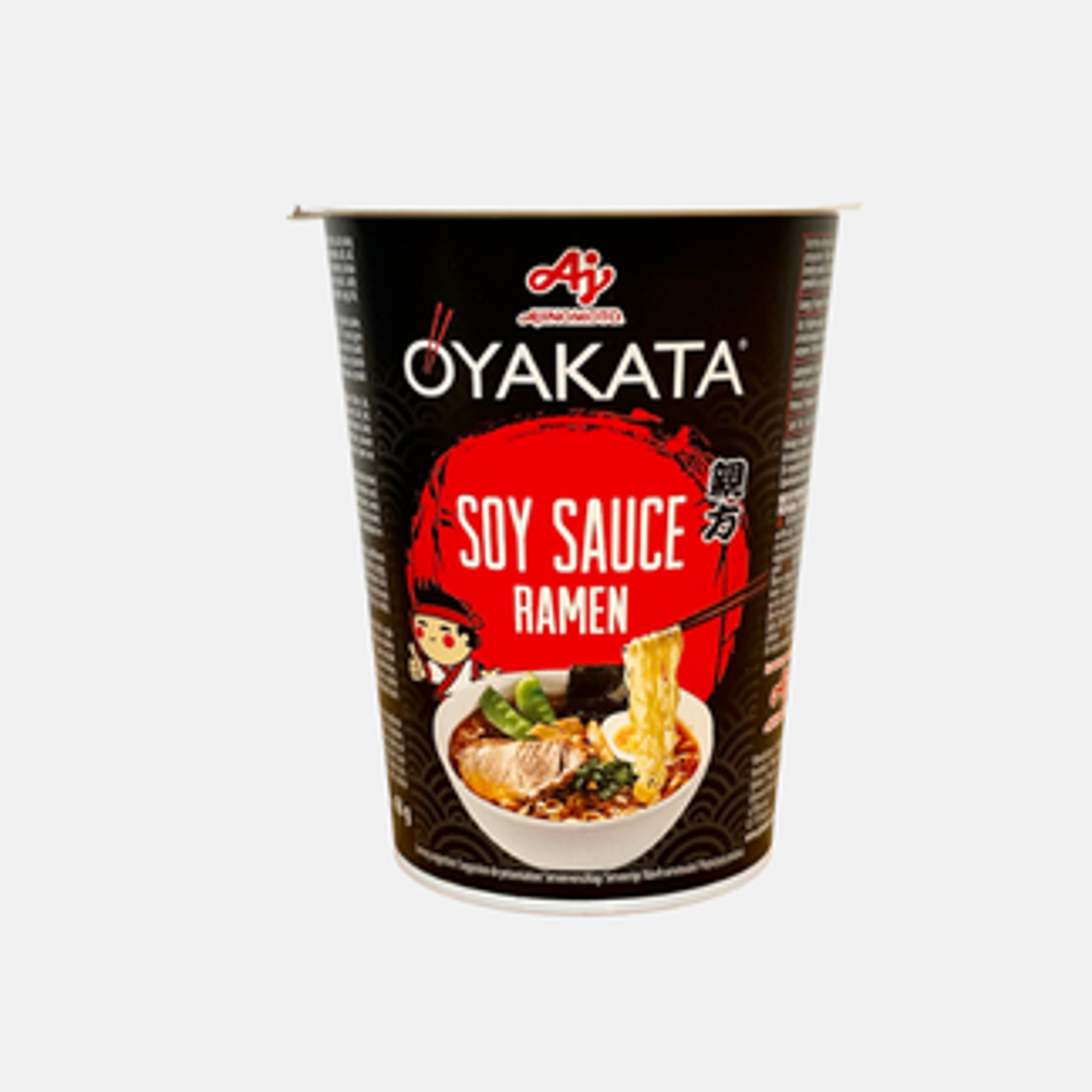 OYAKATA Soy Sauce Ramen Cup 63g – Herzhaftes Ramen mit Sojasaucen-Brühe