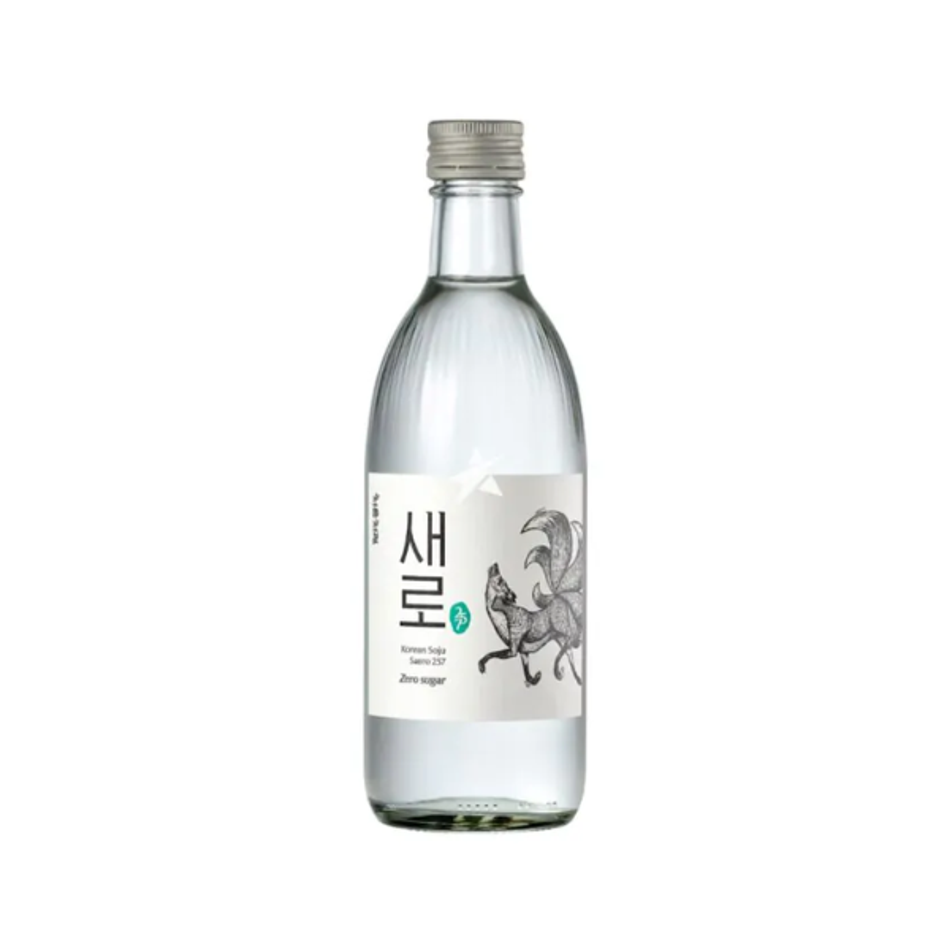 LOTTE Saero Zero Zucker Soju 16% 360ml | Kalorienbewusster koreanischer Soju ohne Zucker