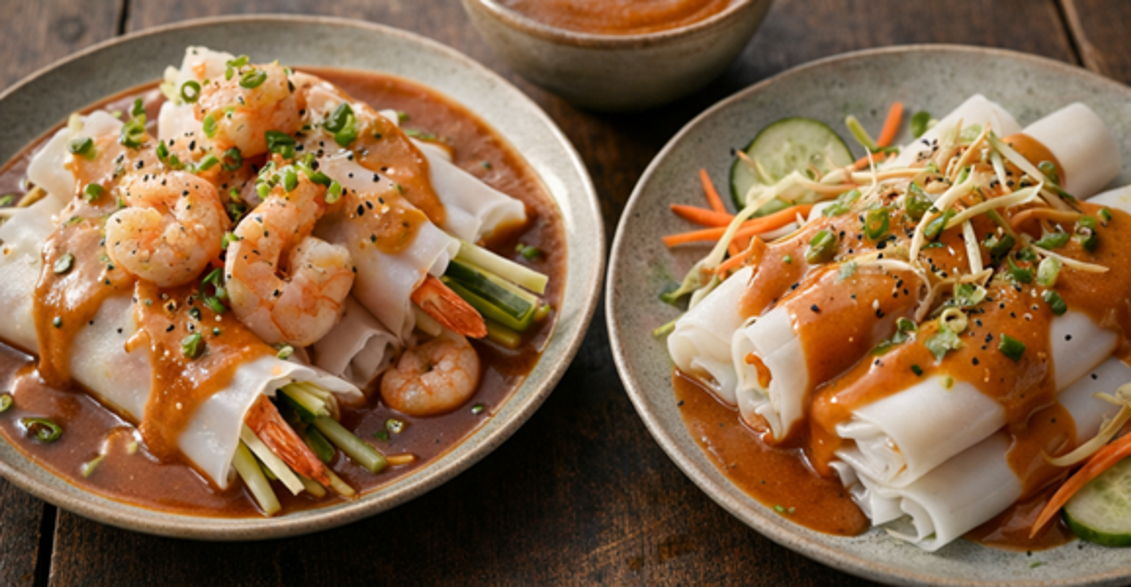 Einfaches Hoisin-Sauce Rezept mit Reispapier – Chee Cheong Fun