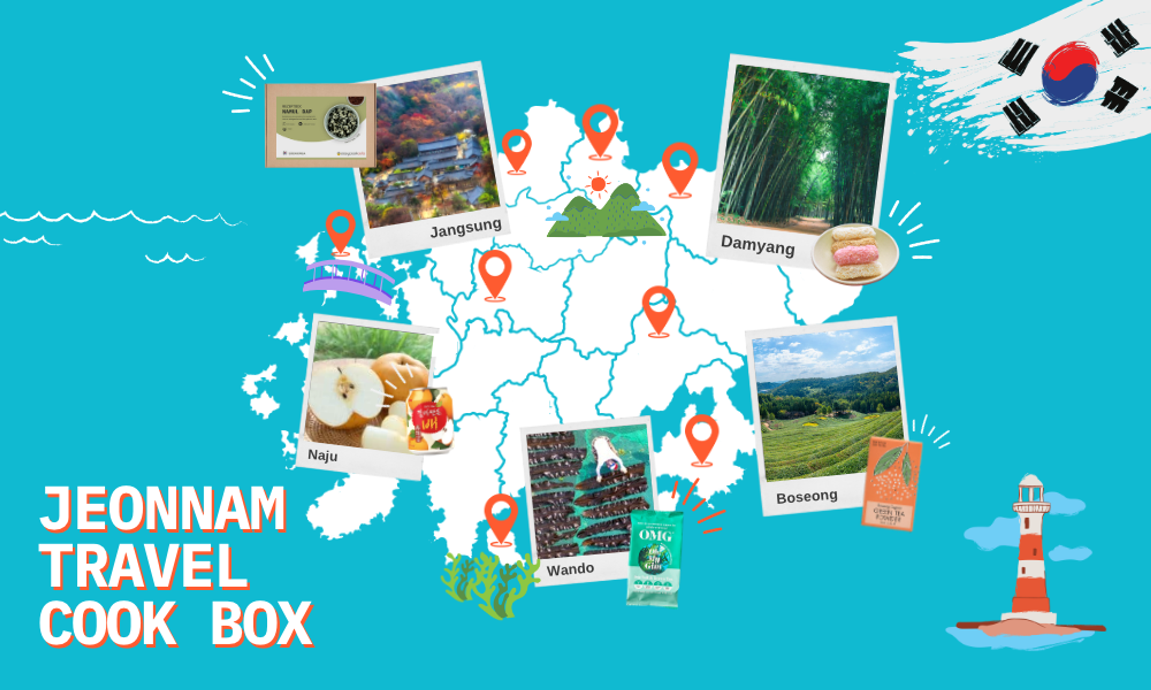 Jeonnam Travel Cook Box