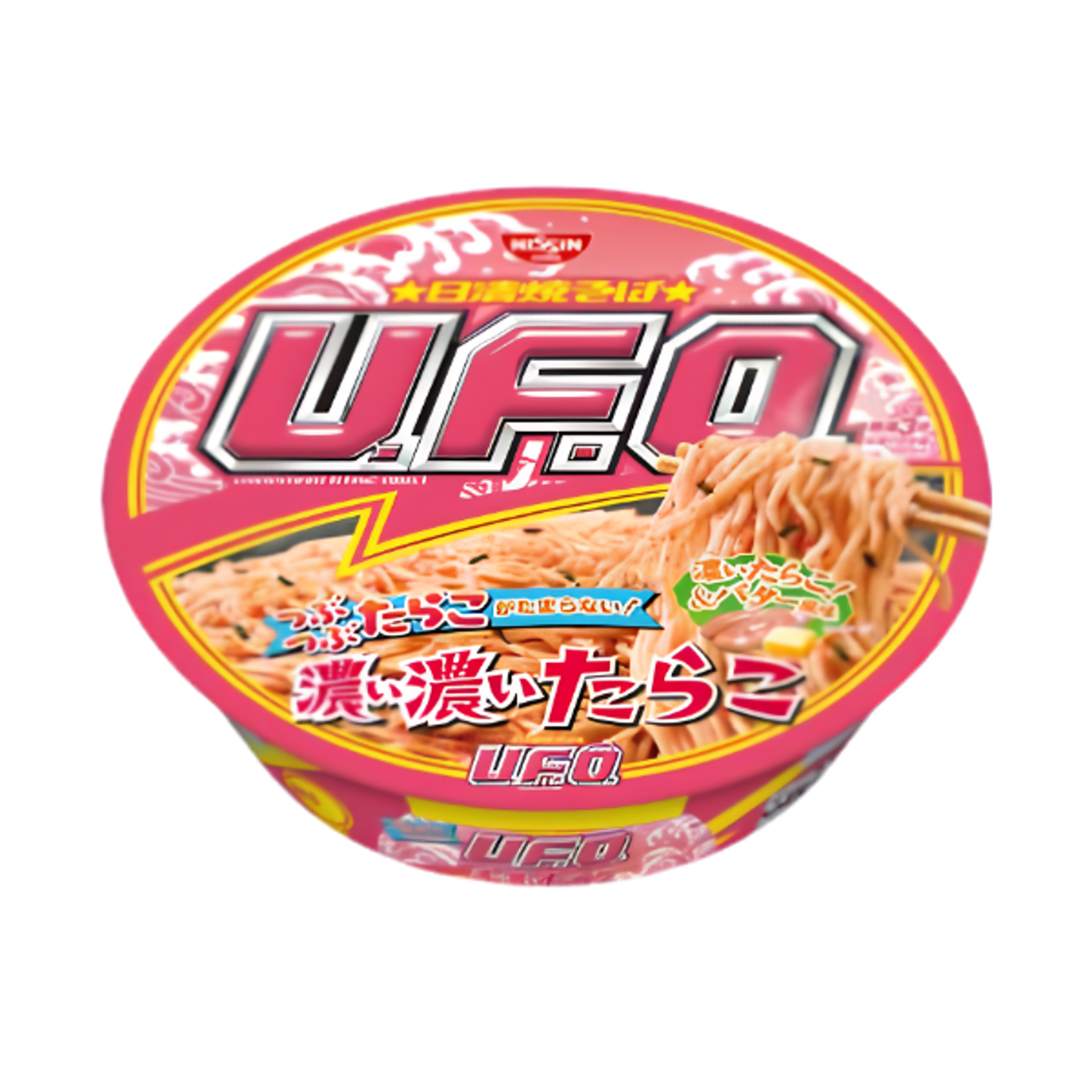 NISSIN U.F.O. Tarako Yakisoba 110g | Japanische Cup Nudeln