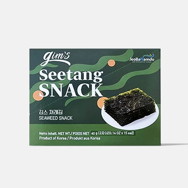 Gim's Gerösteter Seetang Snack Original ist ein köstlicher, knuspriger Snack aus geröstetem Seetang mit einem authentischen Geschmack.