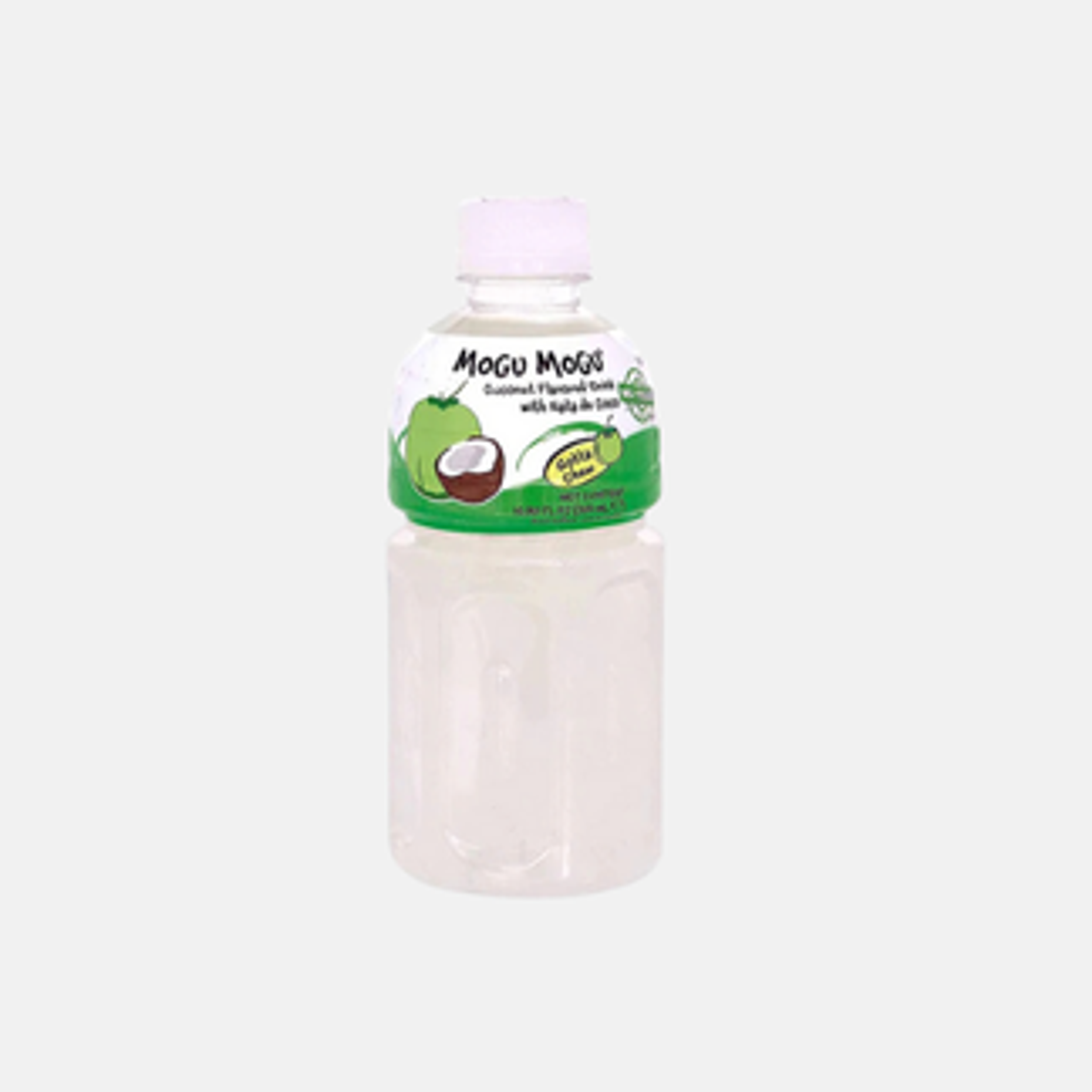 Mogu Mogu Coconut with Nata de Coco 320ml – Refreshing Drink with Fruit Pieces