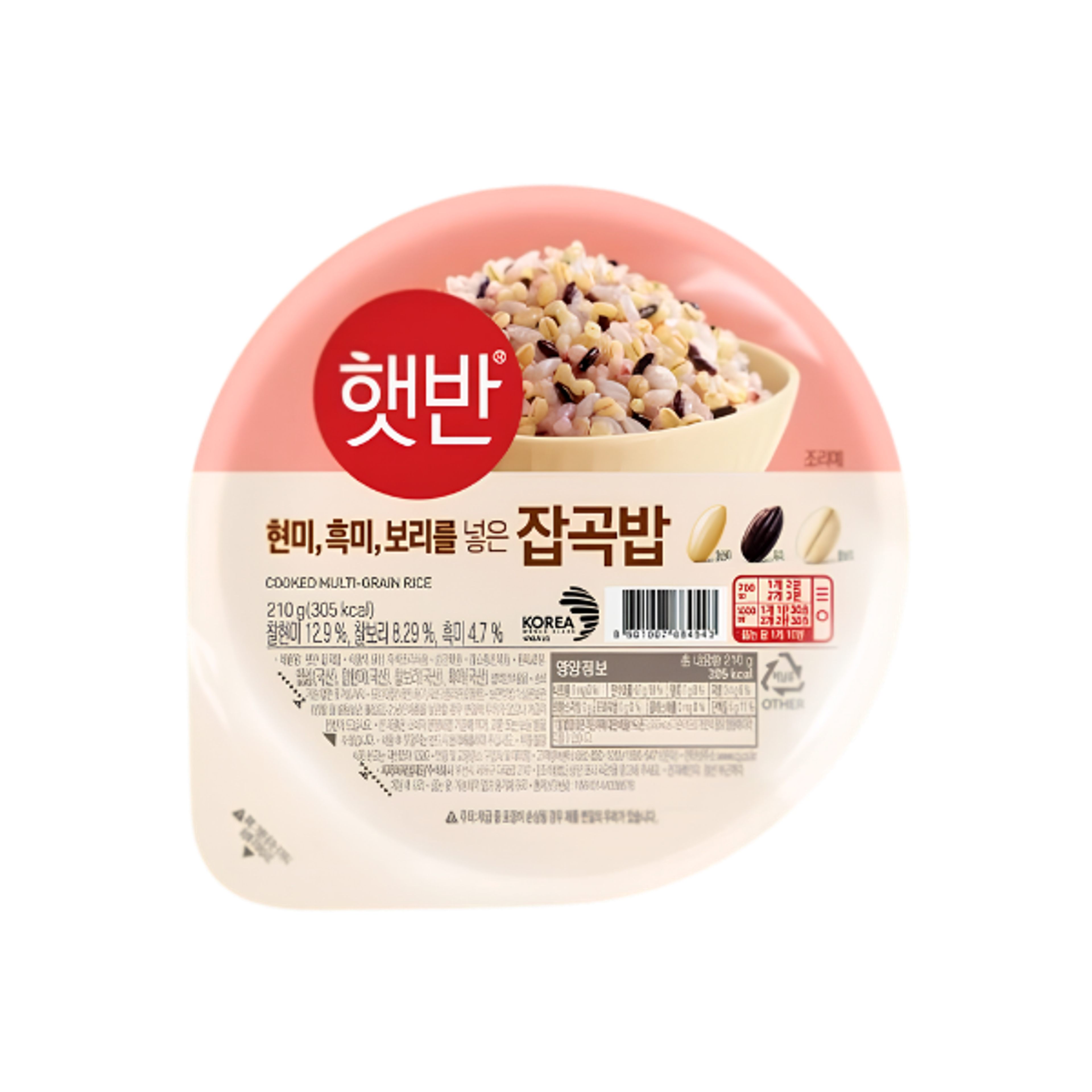 CJ Hetban Mehrkornreis 210g | Fertigreis & Schnell