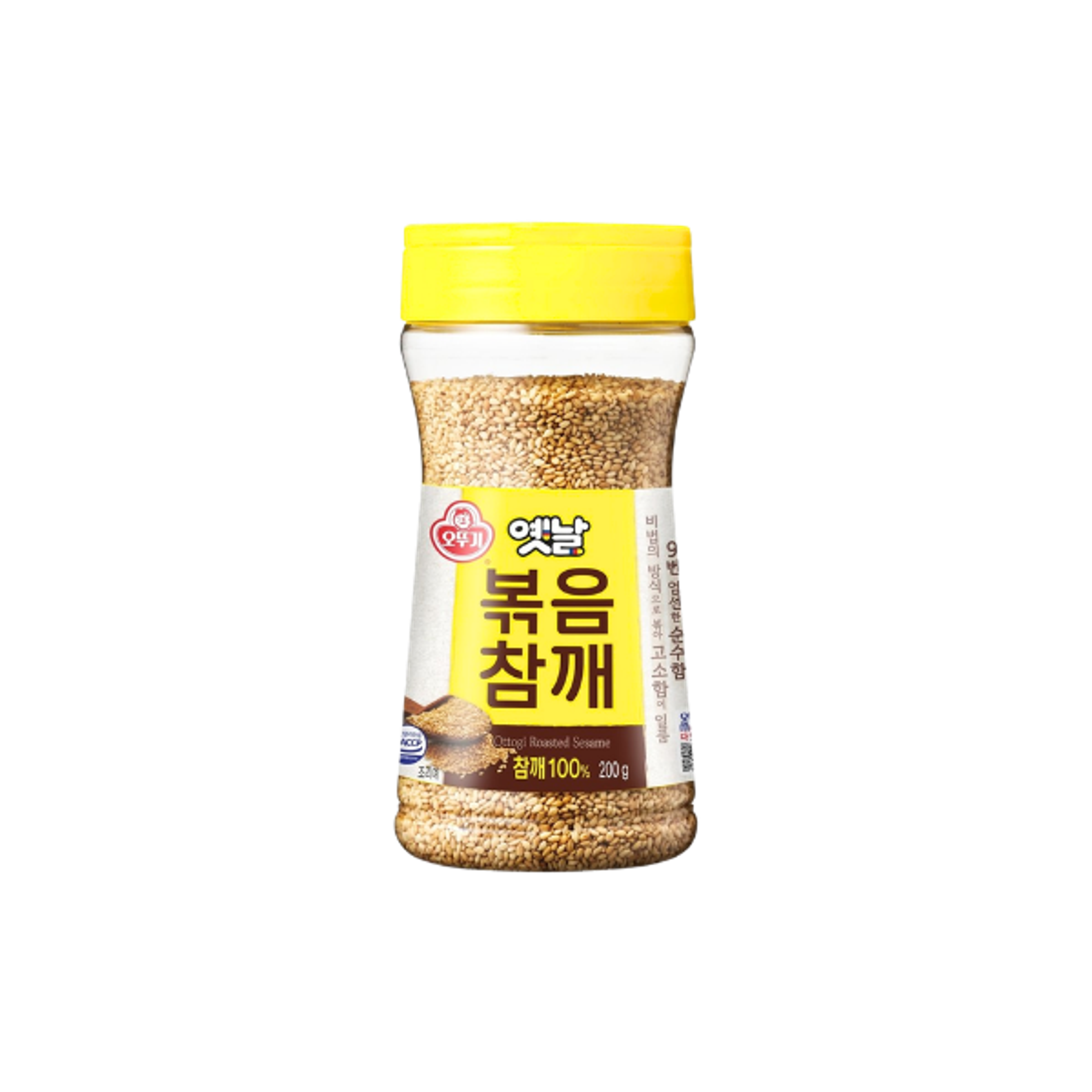 OTTOGI Geröstete Sesamsamen 200g | Aromatische Sesamsamen für asiatische Gerichte