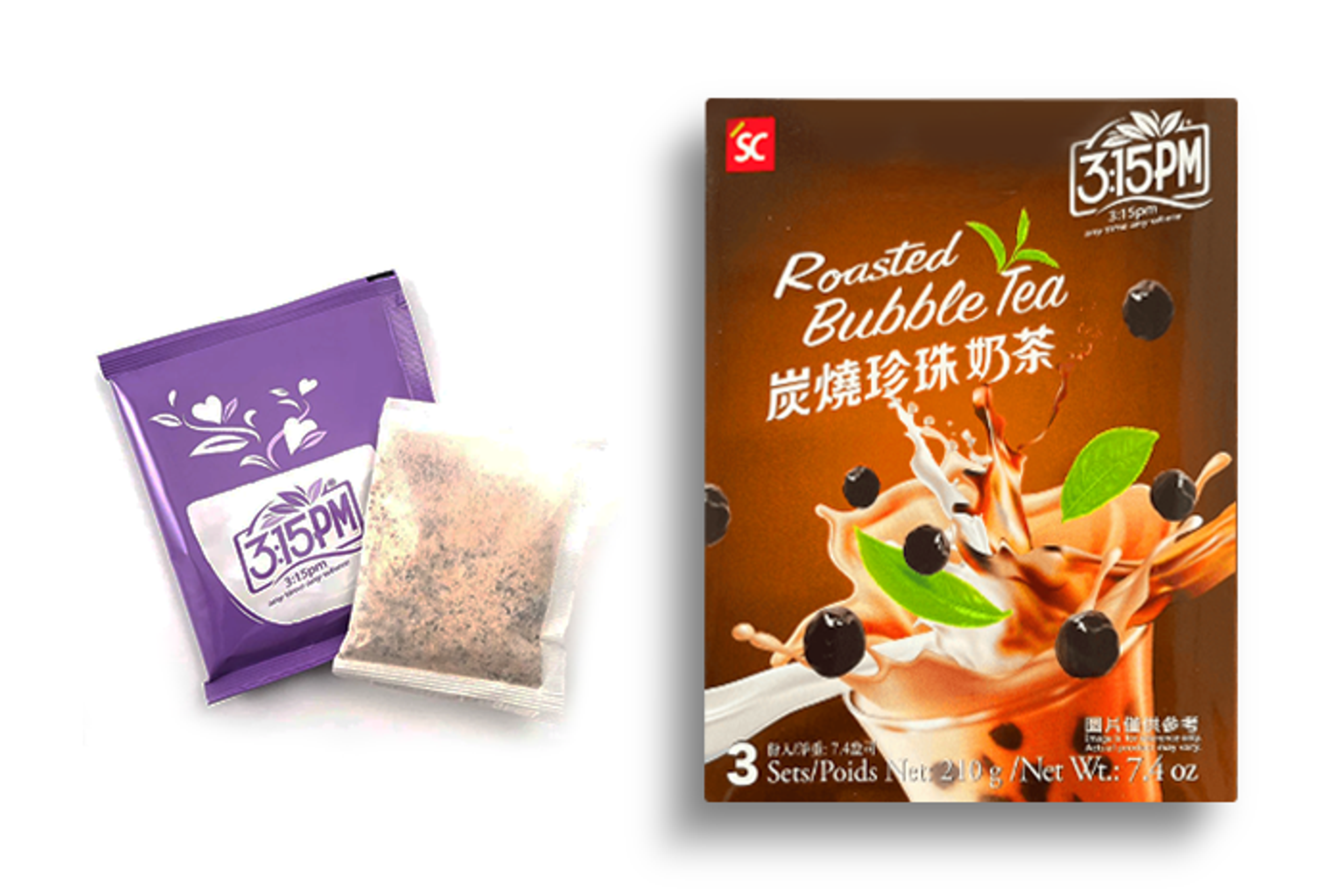 3:15 PM Roasted Bubble Tea 210g - Ideal für Bubble-Tea-Liebhaber