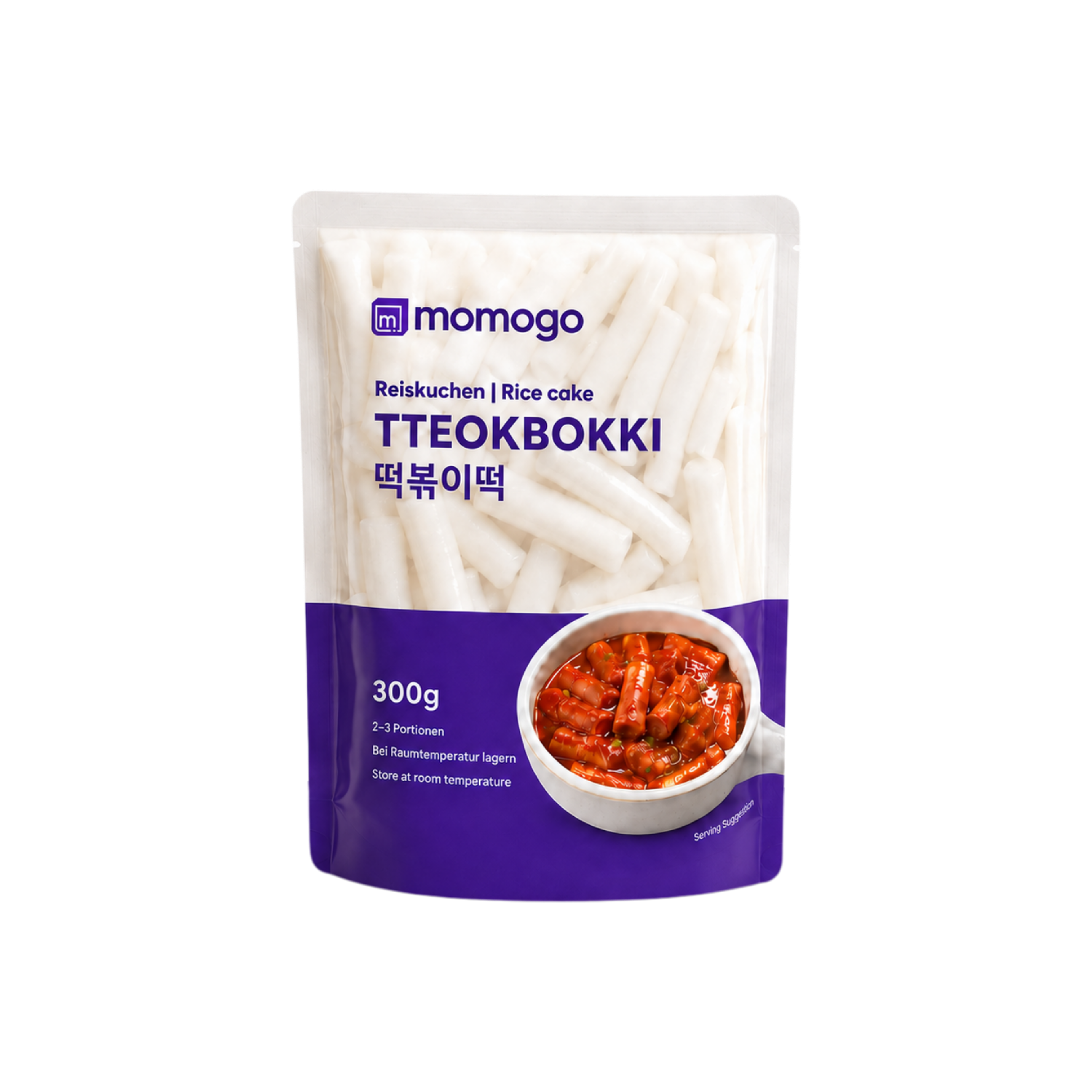 Korecipe Meister Reiskuchen 300g – Vielseitiger koreanischer Reiskuchen für Tteokbokki und mehr
