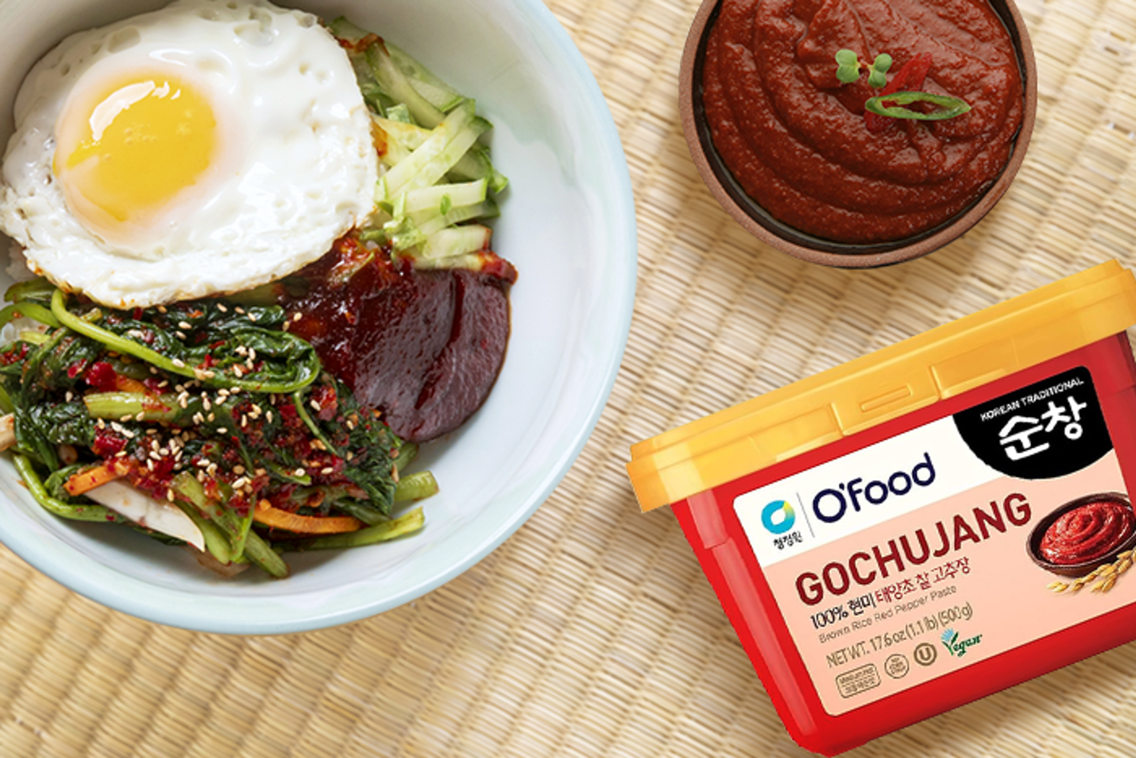 CJO Koreanische Paprikapaste aus Braunem Reis - Gochujang 500g – Natürlich fermentiert