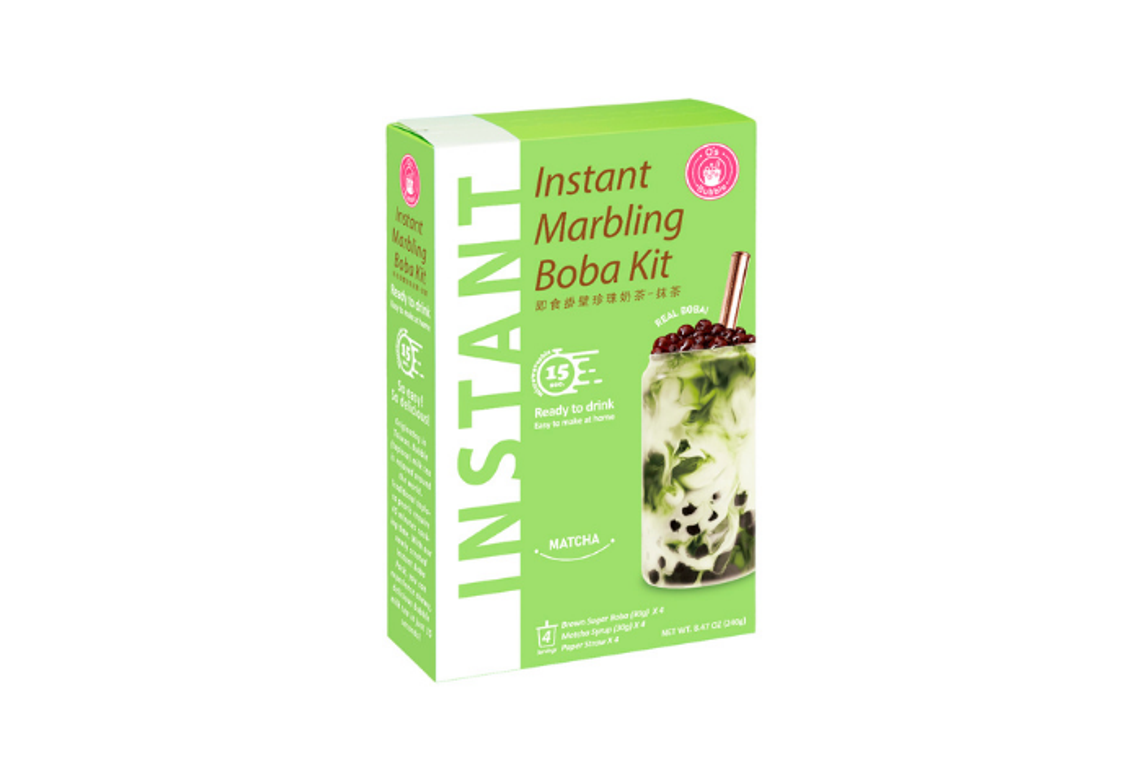 Instant Marbling Bubble Kit - Matcha