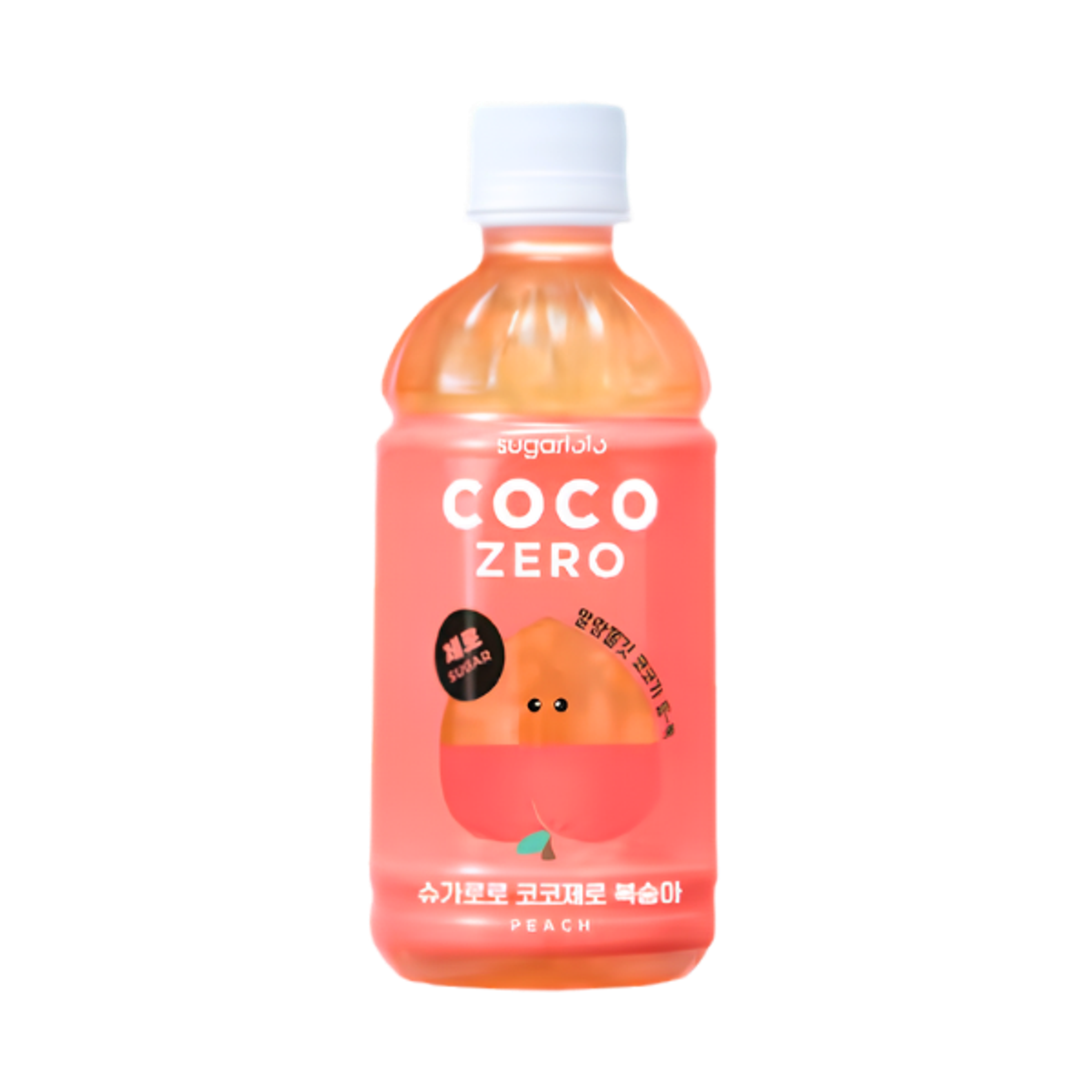 INTAKE Sugarlolo Coco Zero Drink Peach 340ml | Zuckerfreier Kokos-Jelly-Drink mit Pfirsich