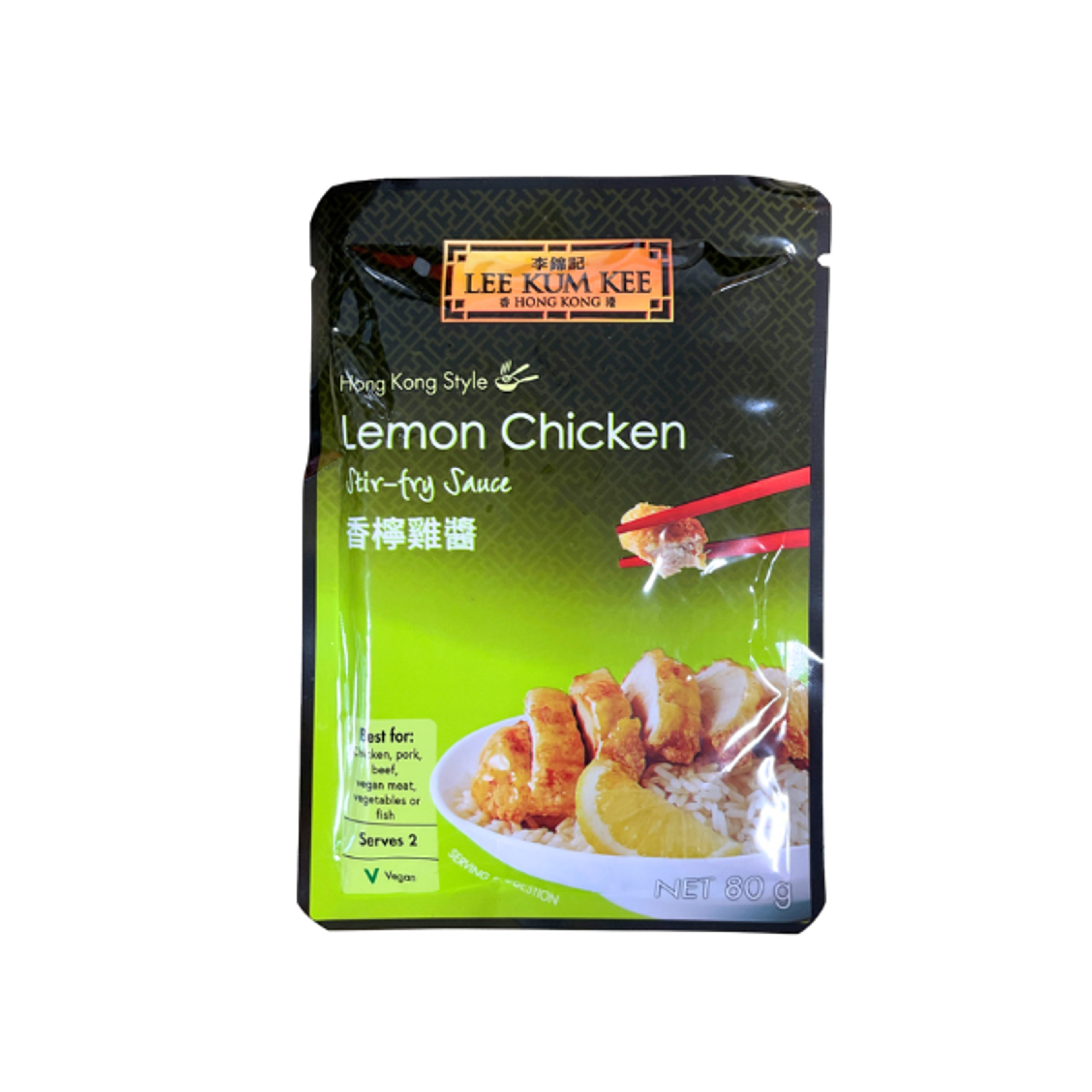 LEE KUM KEE Wok-Soße Zitronenhähnchen 80g – Einfach & lecker