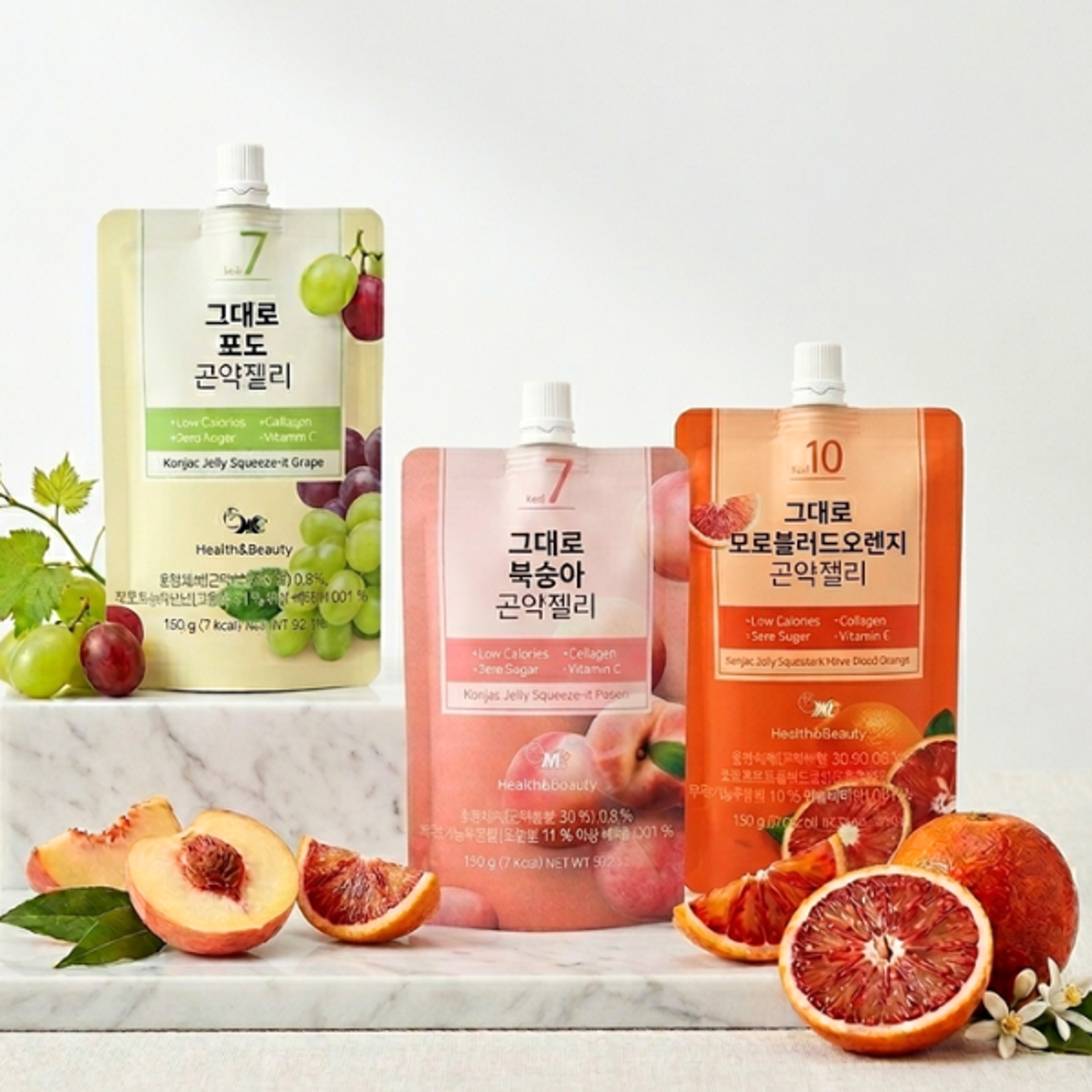 HEALTHANDBEAUTY Konjac Jelly 9er Set