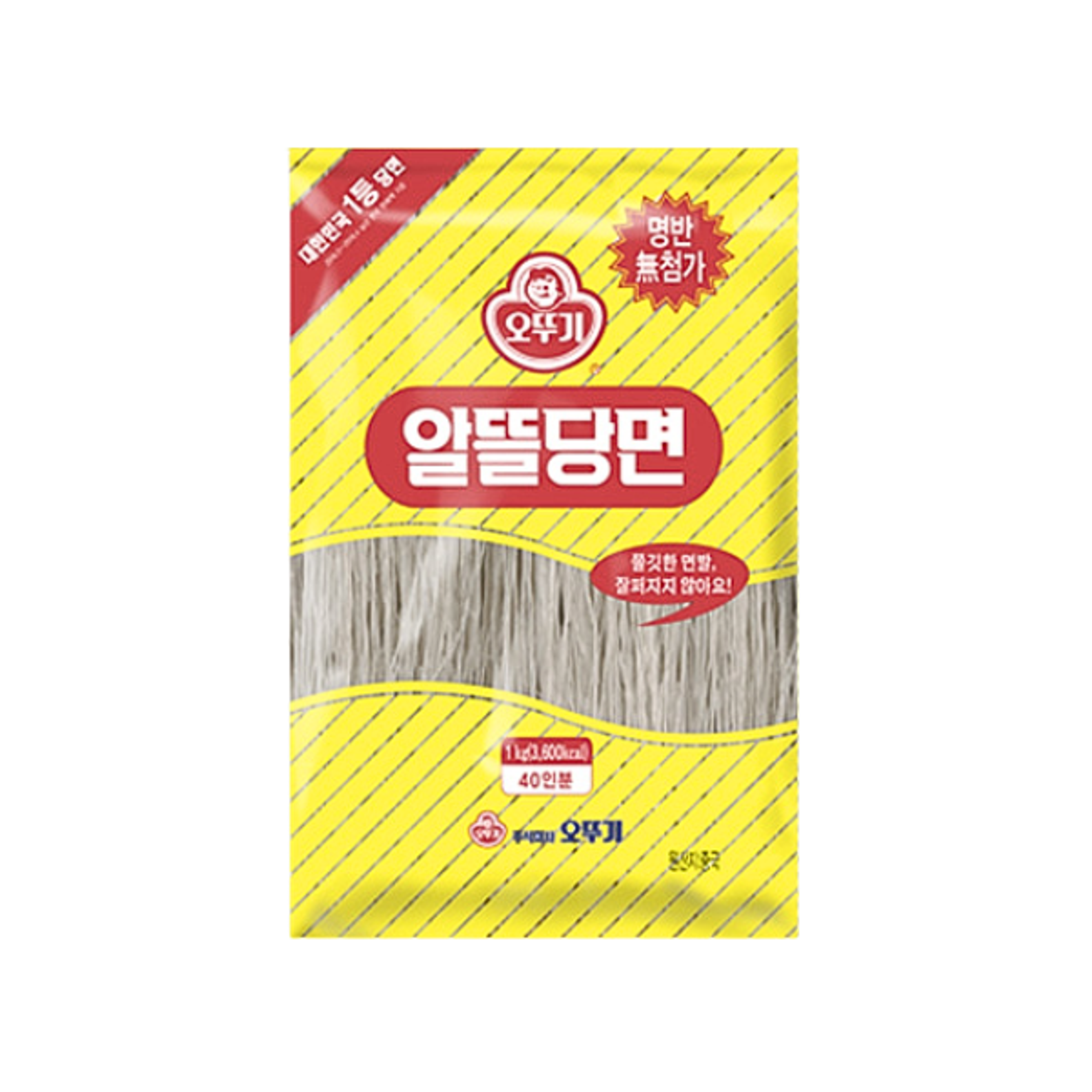 OTTOGI Glasnudeln 1kg – Koreanische Süßkartoffel Glasnudeln