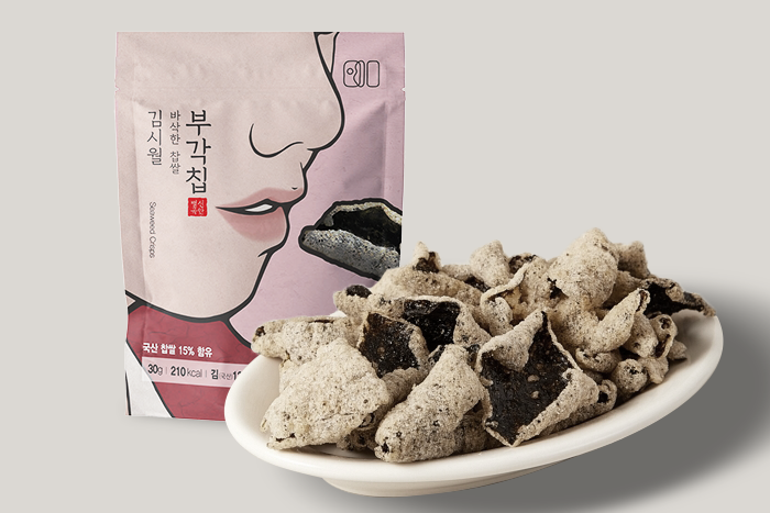 Siwol-Kim-Seaweed-Chips-30g-Packung-vorne-gezeigt-auf-hellem-Hintergrund