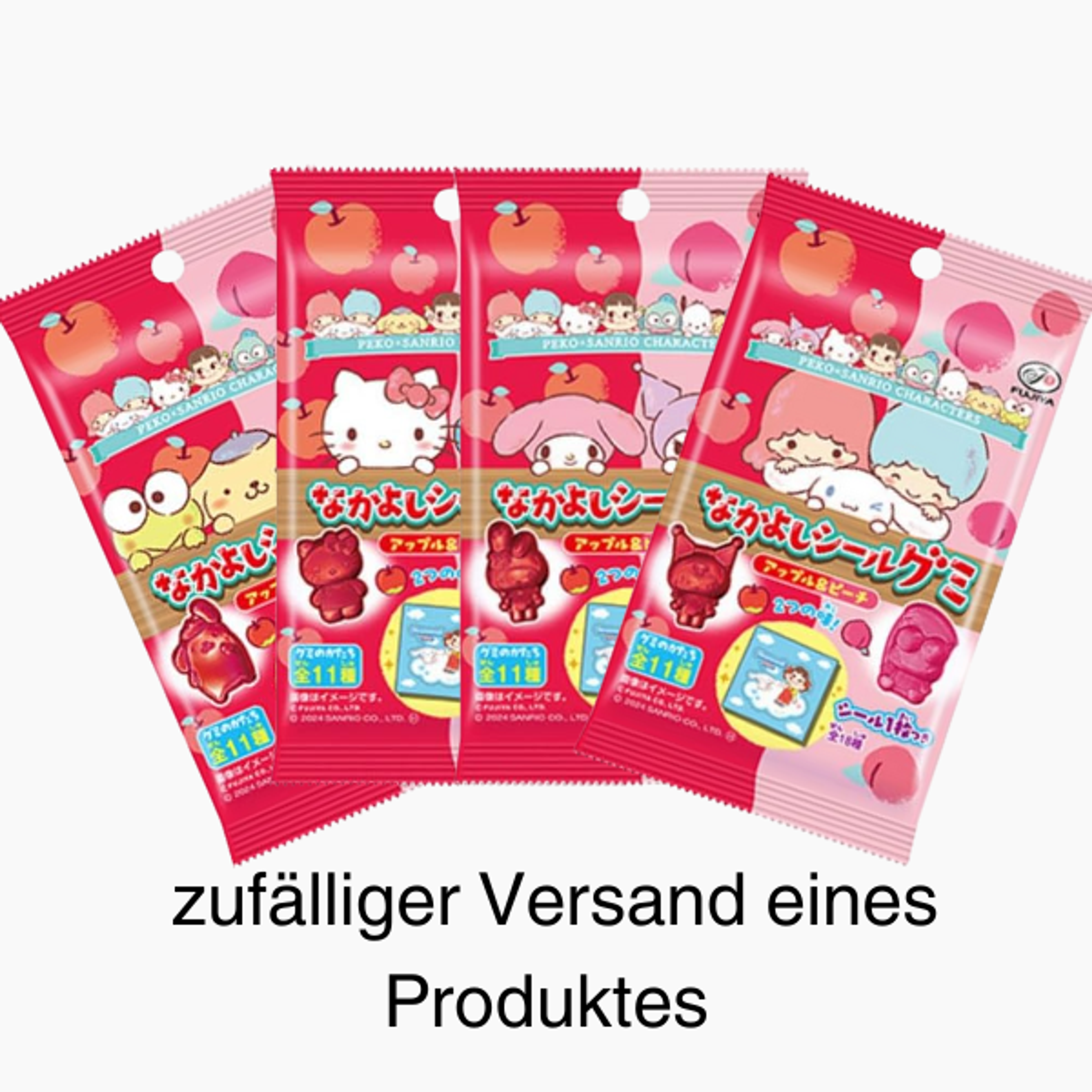 SANRIO Characters Nakayoshi Gummy 19g – Süße Fruchtgummis