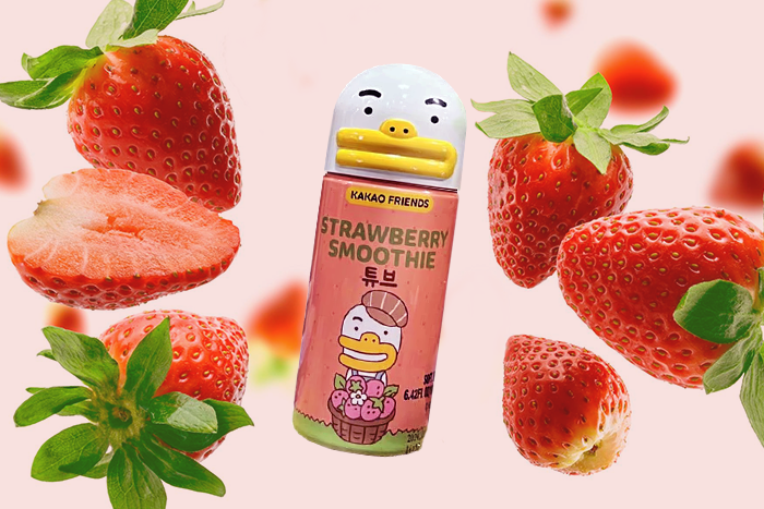 Youus Kakao Friends Erdbeer(Strawberry)-Smoothie 190ml - Perfekt für unterwegs
