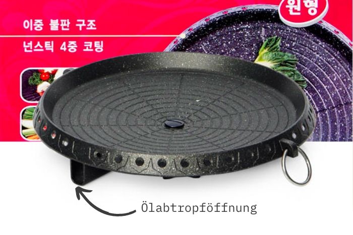 hanaro Koreanische BBQ Grillpfanne 32cm