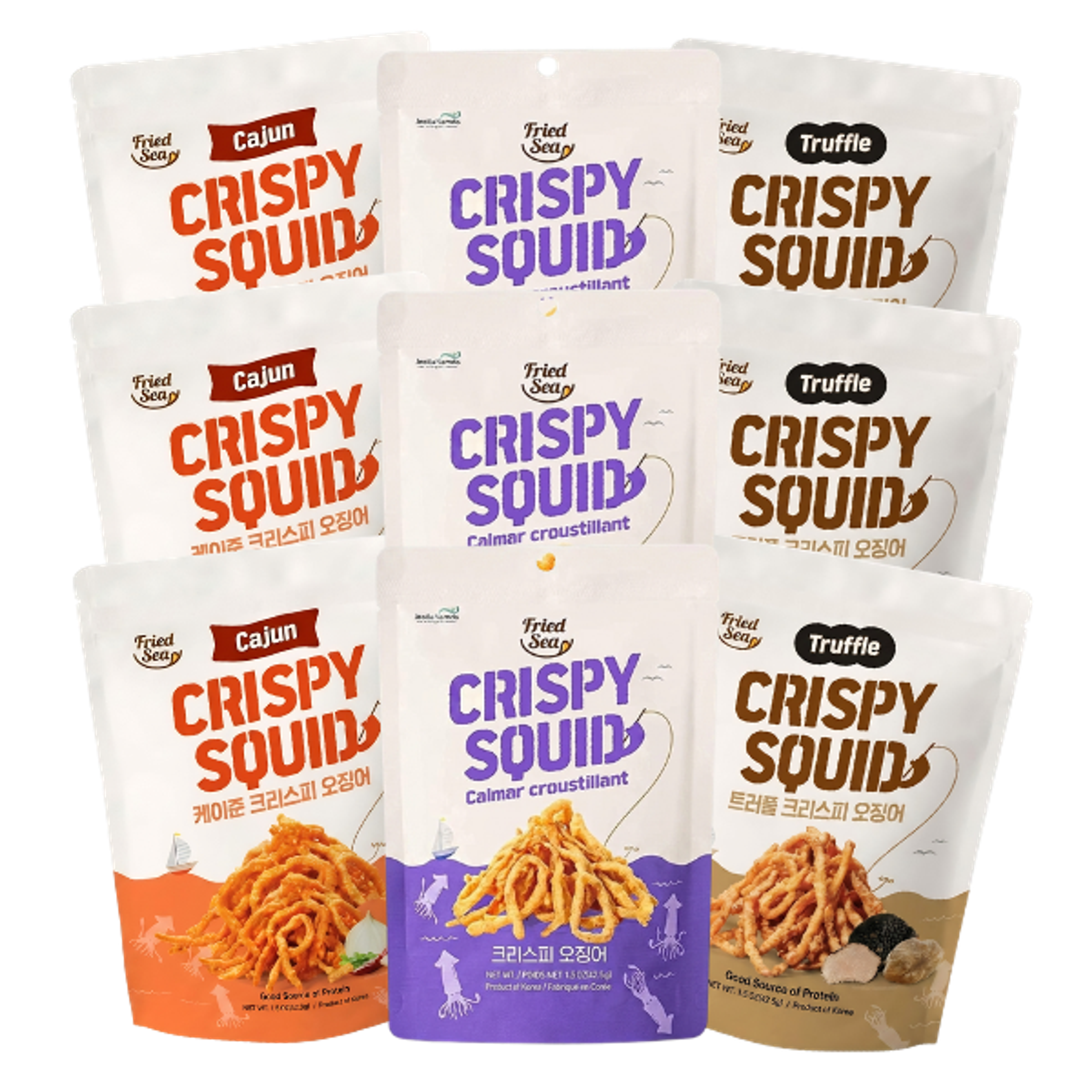 FRIED SEA's Crispy Squid Trial Pack