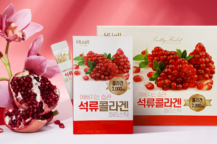 Pomegranate collagen jelly stick 600g – beauty and health in every stick