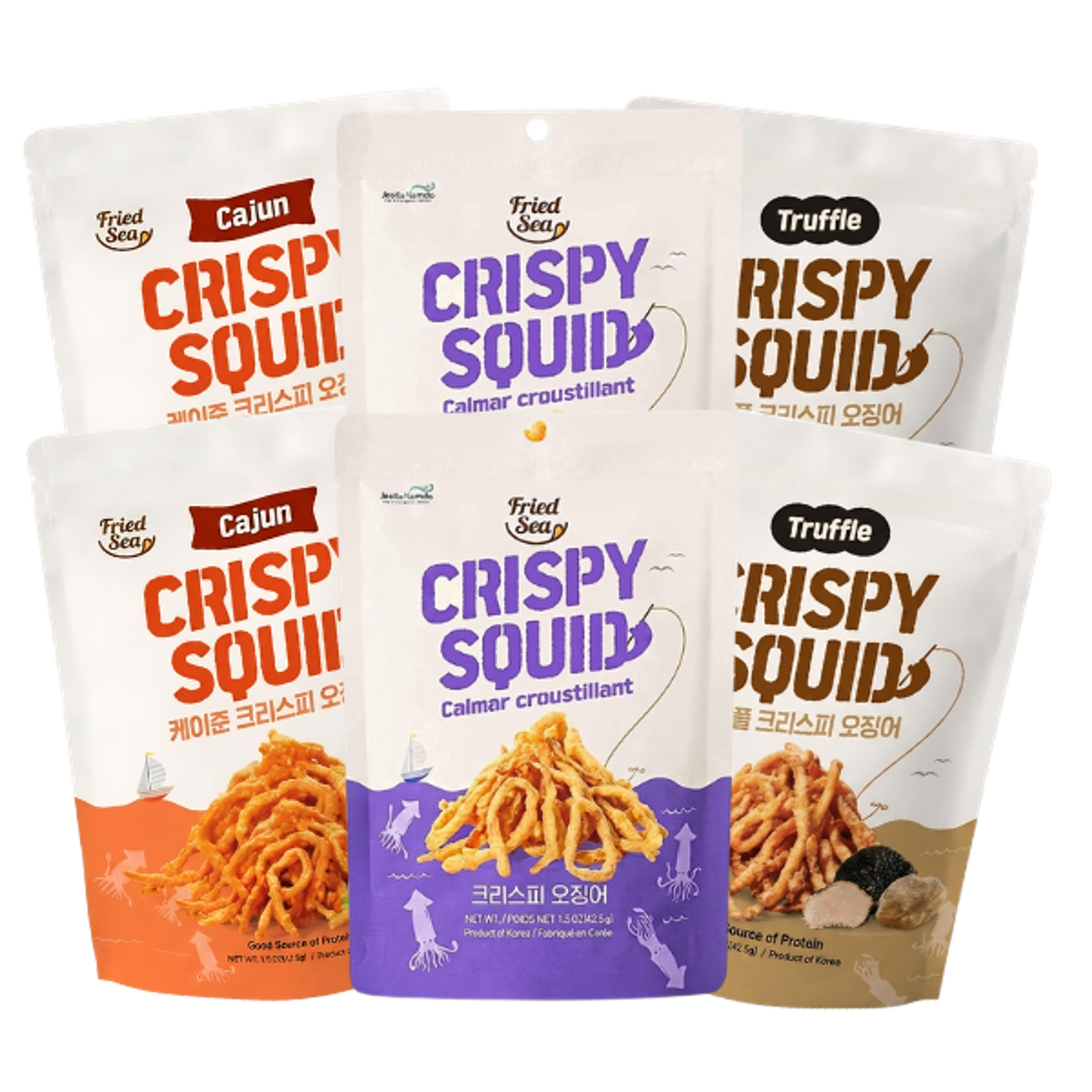 FRIED SEA's Crispy Squid Trial Pack