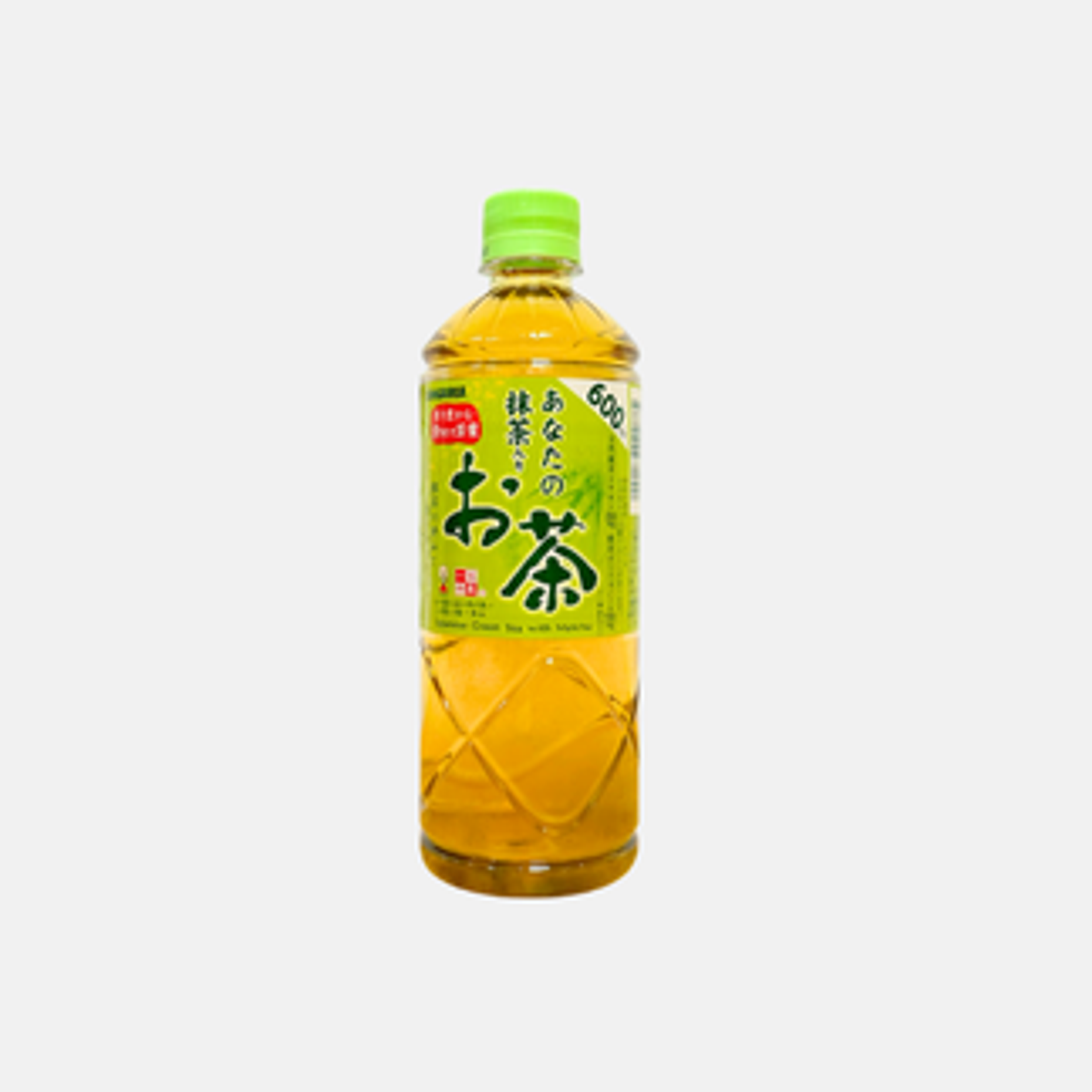 Sangaria Grüner Tee mit Matcha 600ml - Erfrischendes Getränk aus Japan