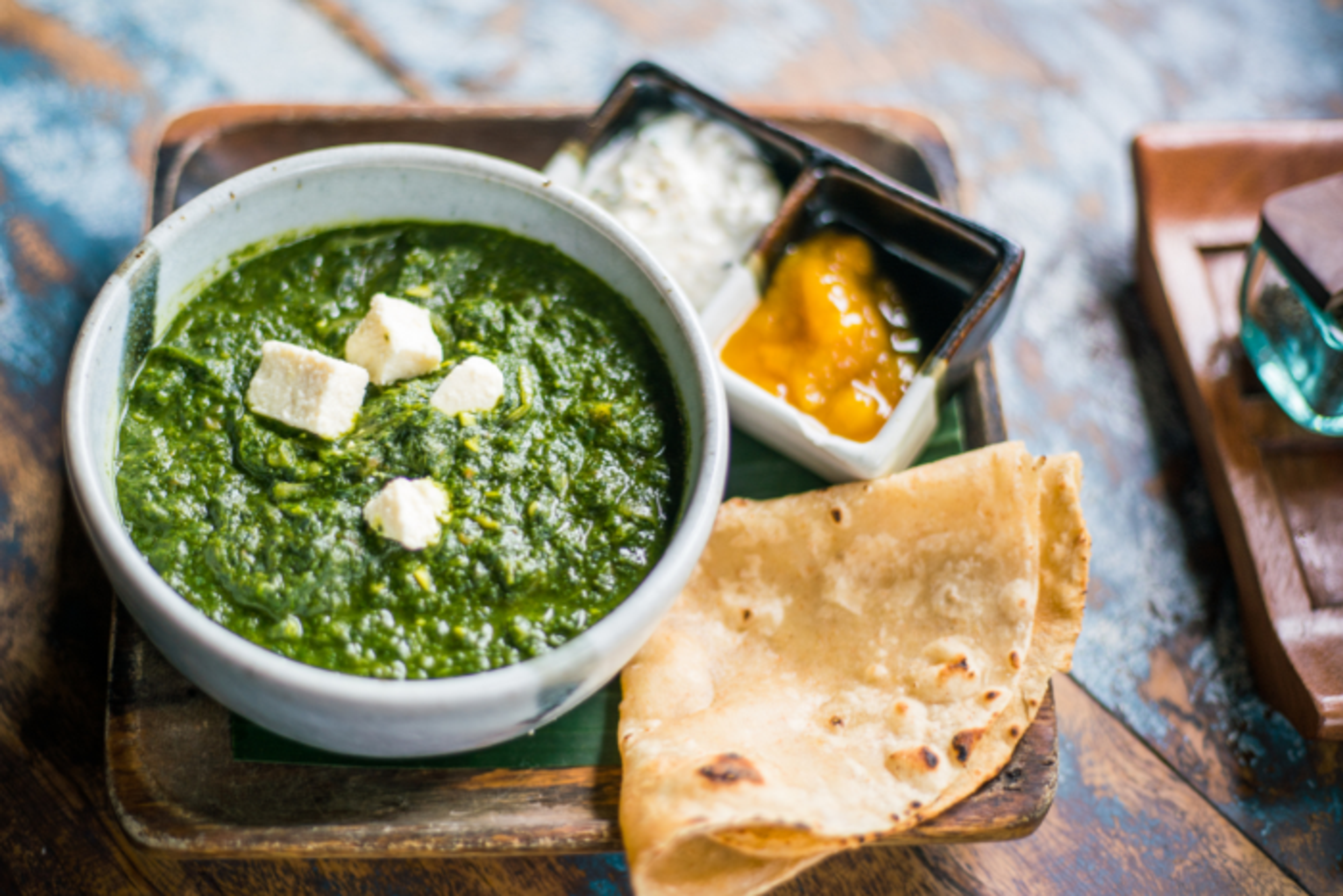 Palak Paneer mit Tofu