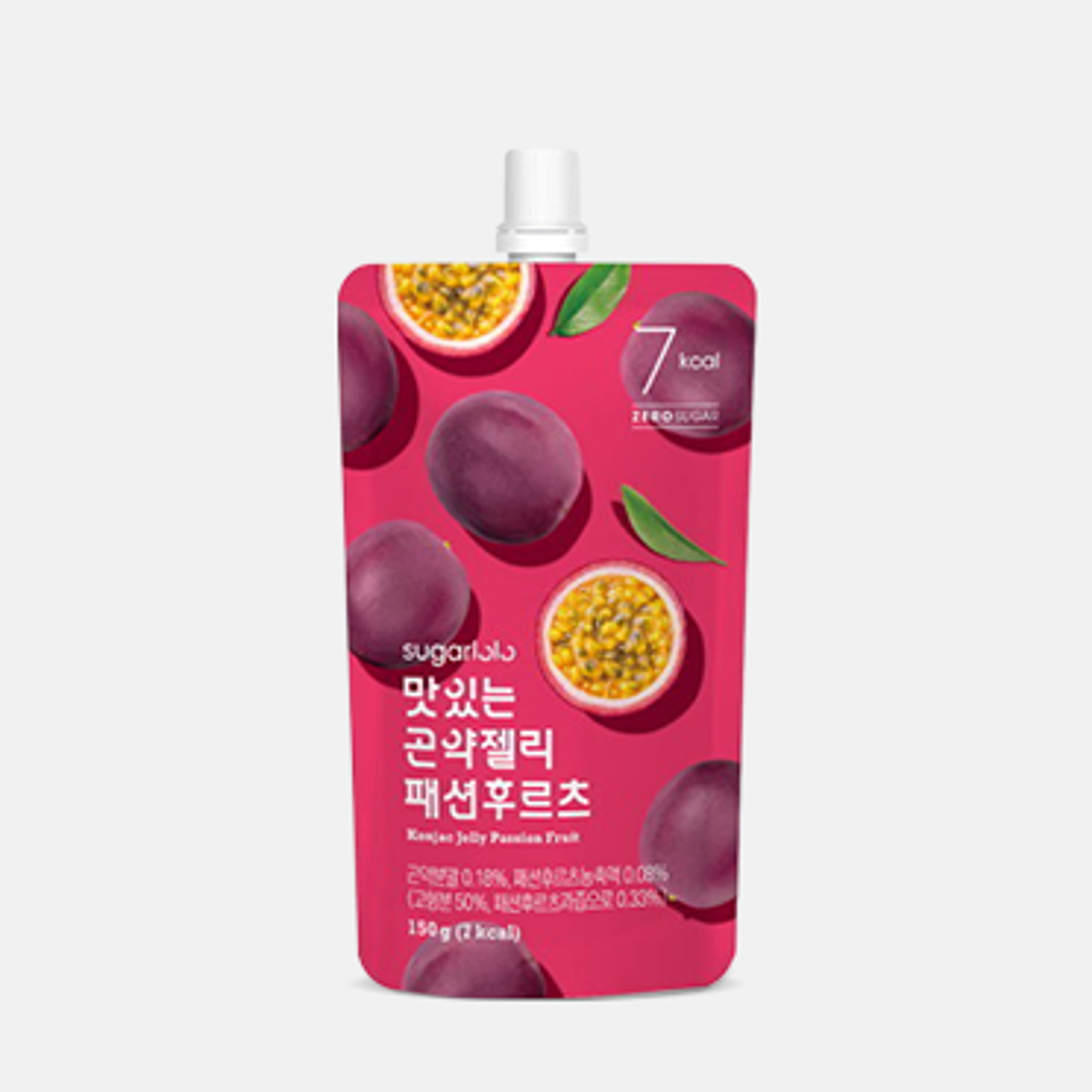 Intake Sugarlolo Konjac Jelly Passionsfrucht 150g - Kalorienarm: Ideal für eine bewusste Ernährung.