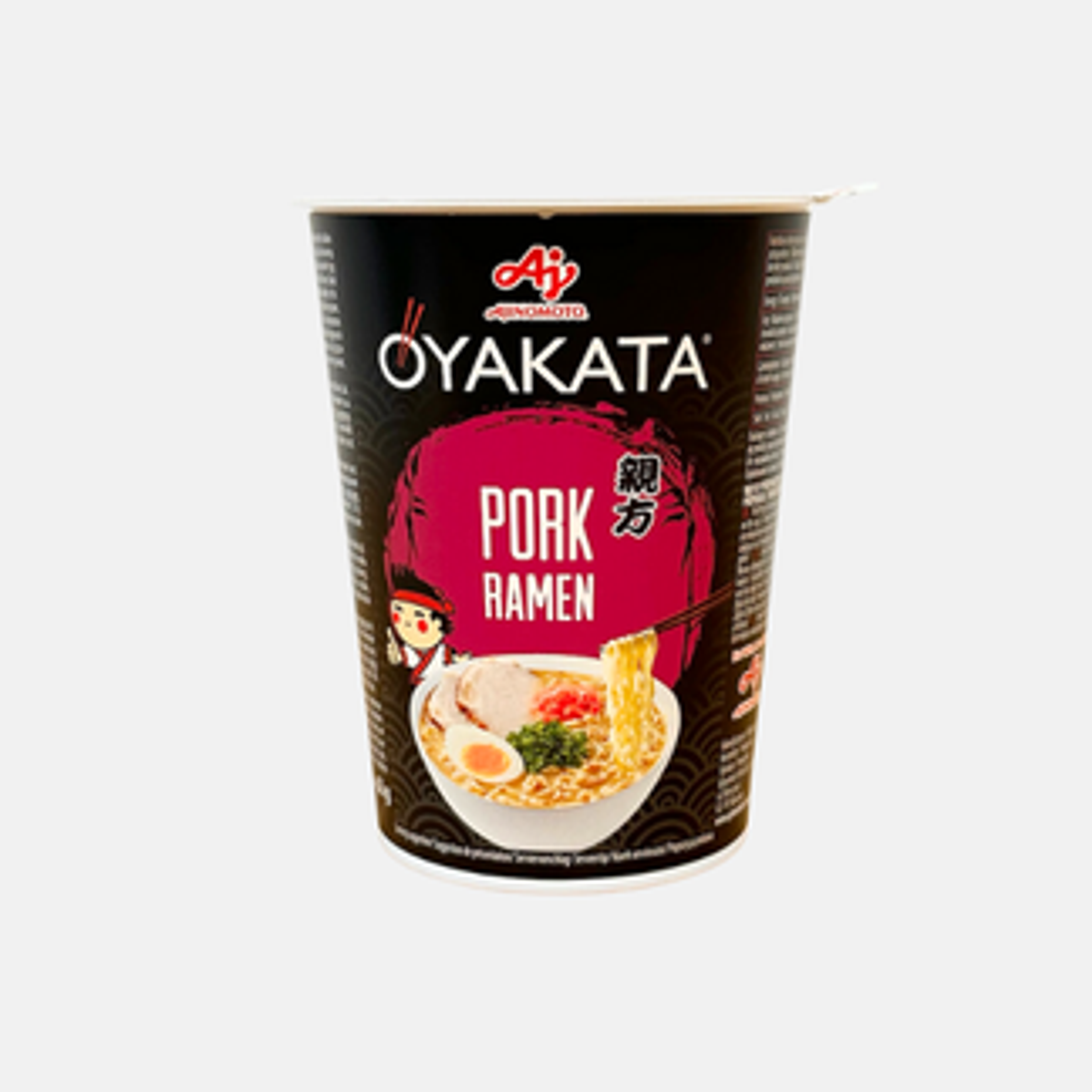 OYAKATA Pork Ramen Cup 62g – Hearty Instant Ramen with Pork Flavor