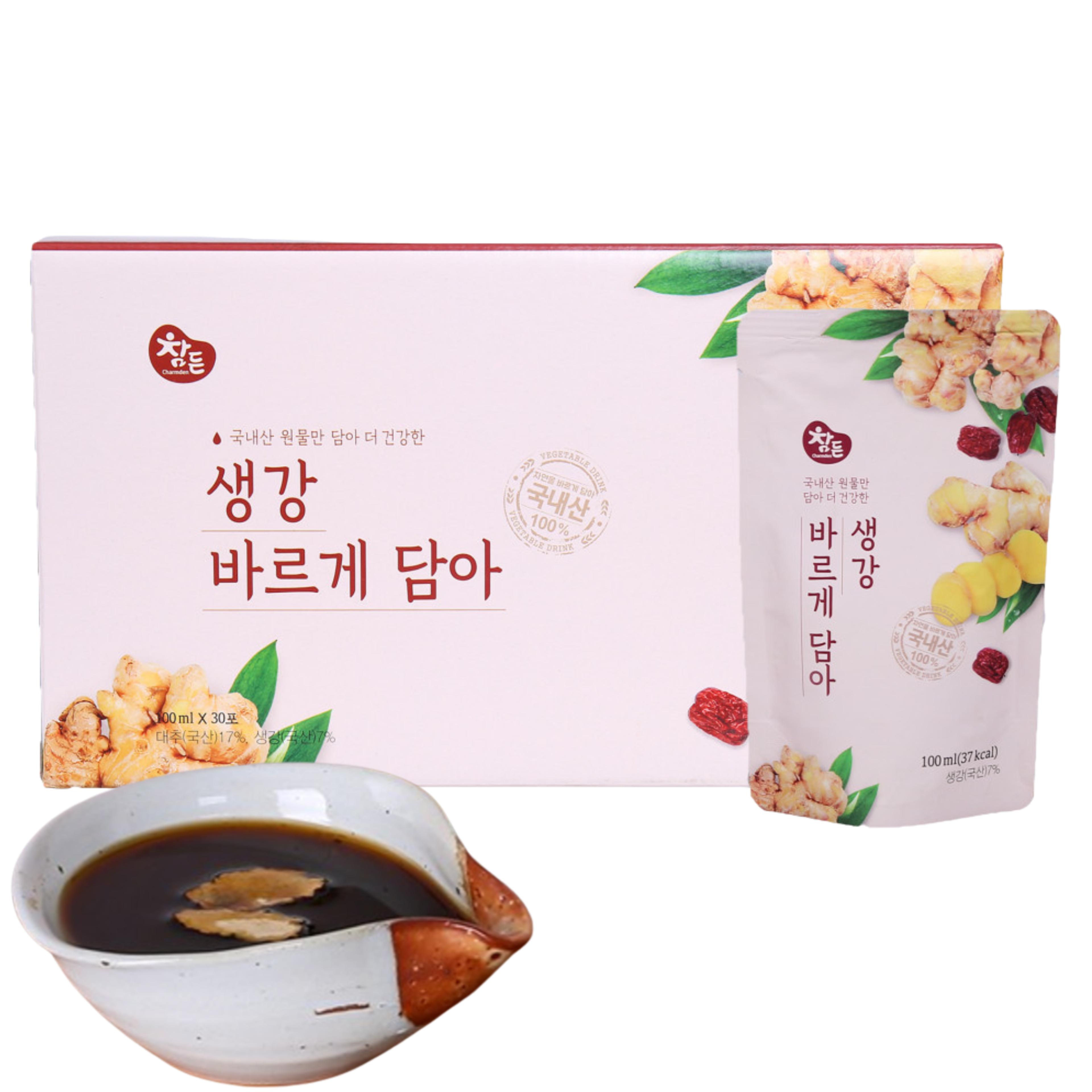 CHARMDEN Jujube Ginger Tea 100ml – Warming Date & Ginger Tea