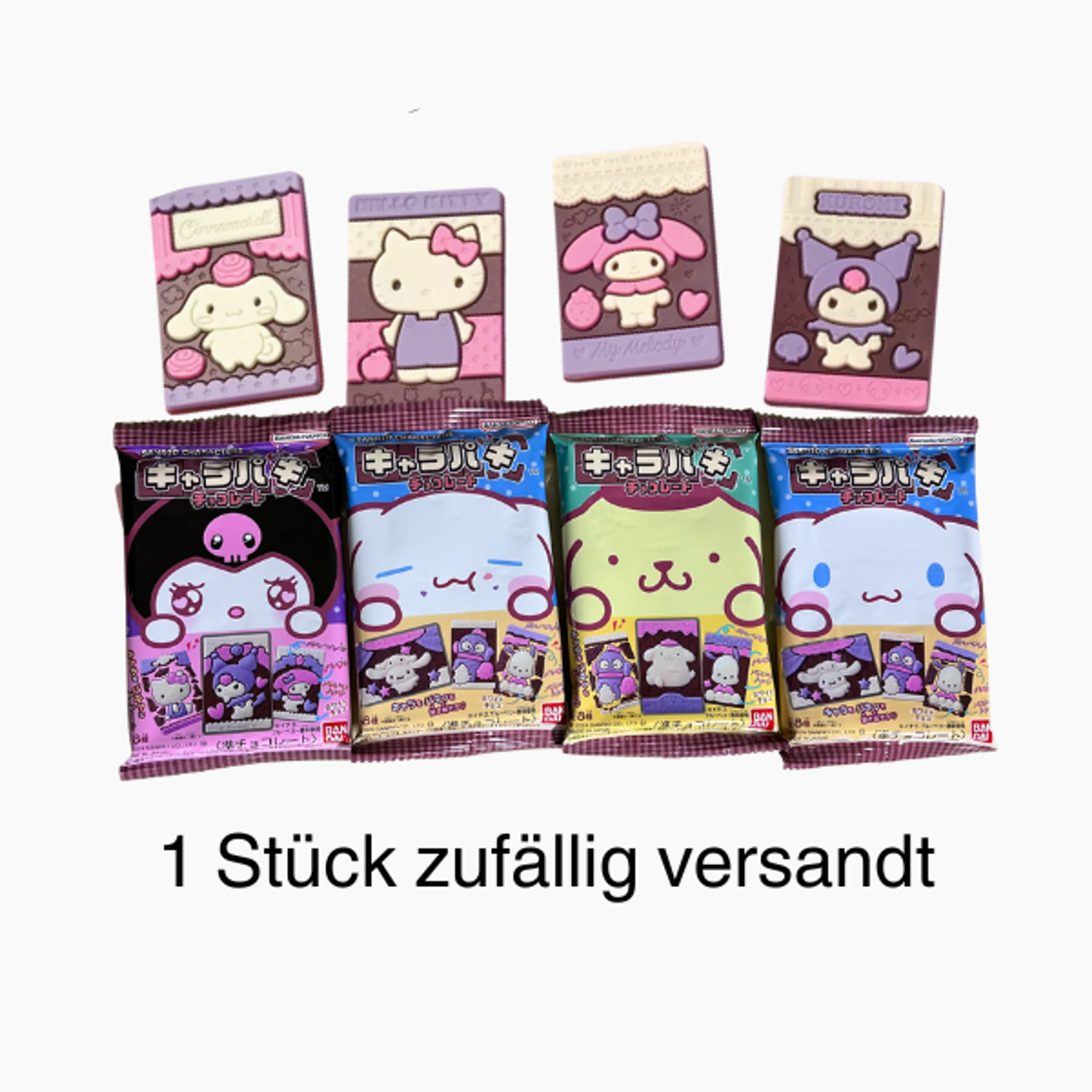 Sanrio Schokolade | Süße Leckerei mit Sammelkarten | BANDAI