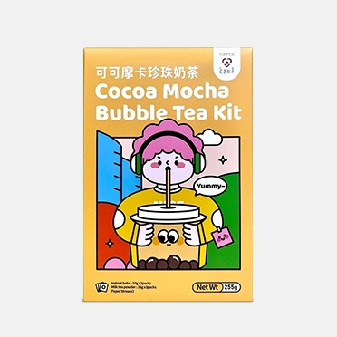 Tokimeki Kakao Mokka Bubble Tea Kit 255g - Entdecke den wahren Geschmack des Bubble Teas