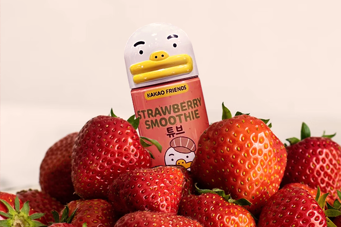 Youus Kakao Friends Erdbeer(Strawberry)-Smoothie 190ml - Fruchtiger Erdbeergenuss