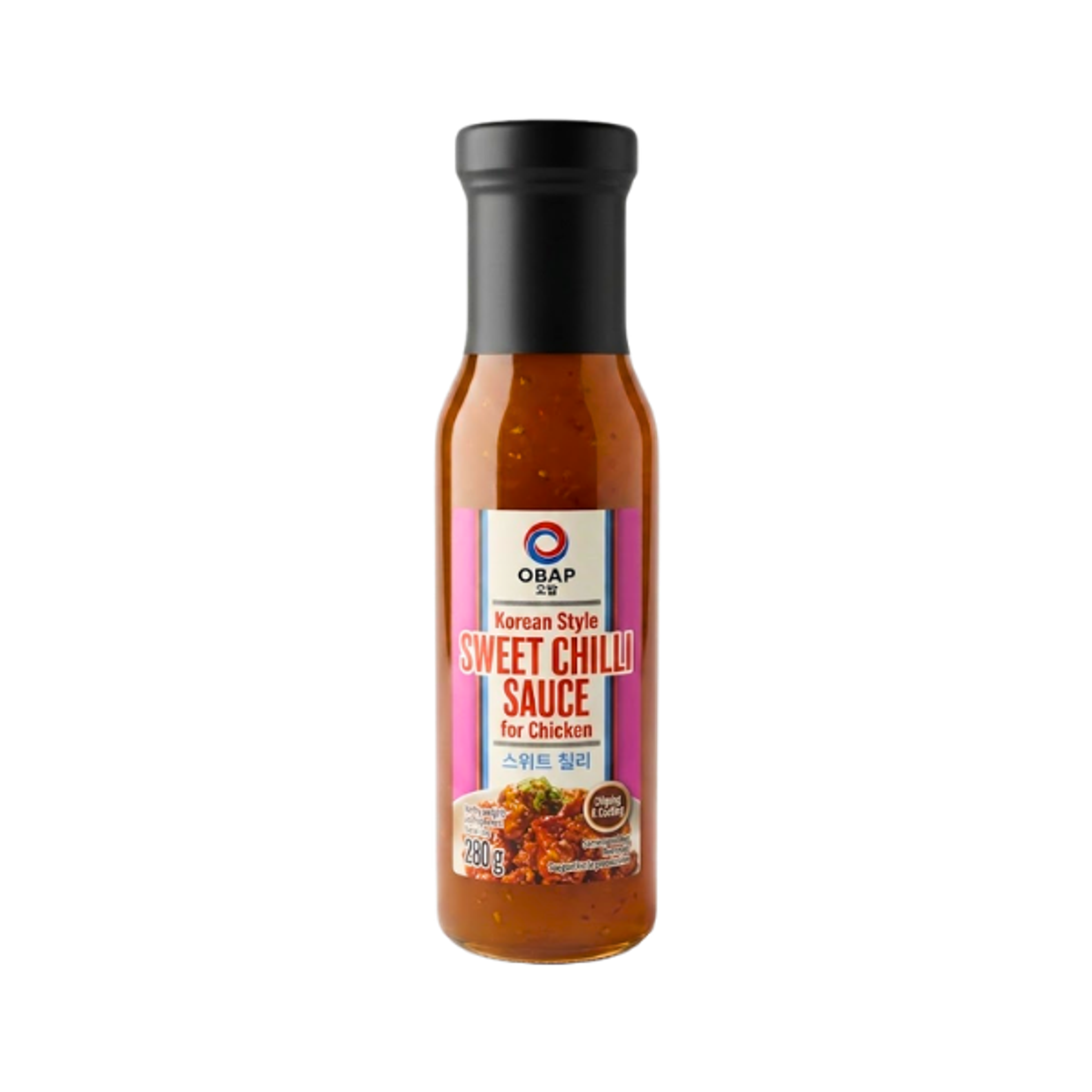 OBAP Korean Style Sweet Chilli Sauce For Chicken 280g | Süß-scharfe Sauce für Korean Fried Chicken