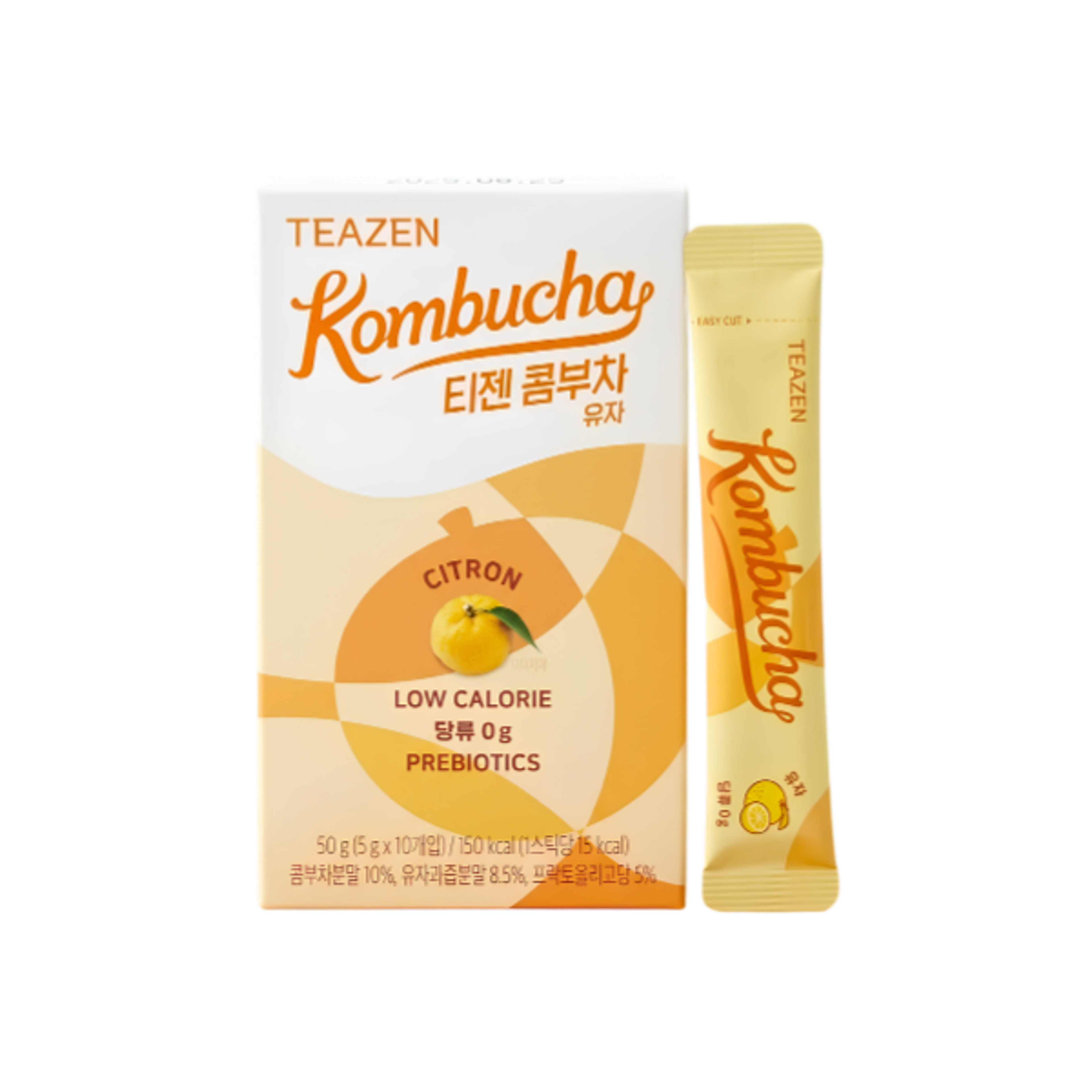 TEAZEN Kombucha Yuzu 50g | 15 kcal & Erfrischend